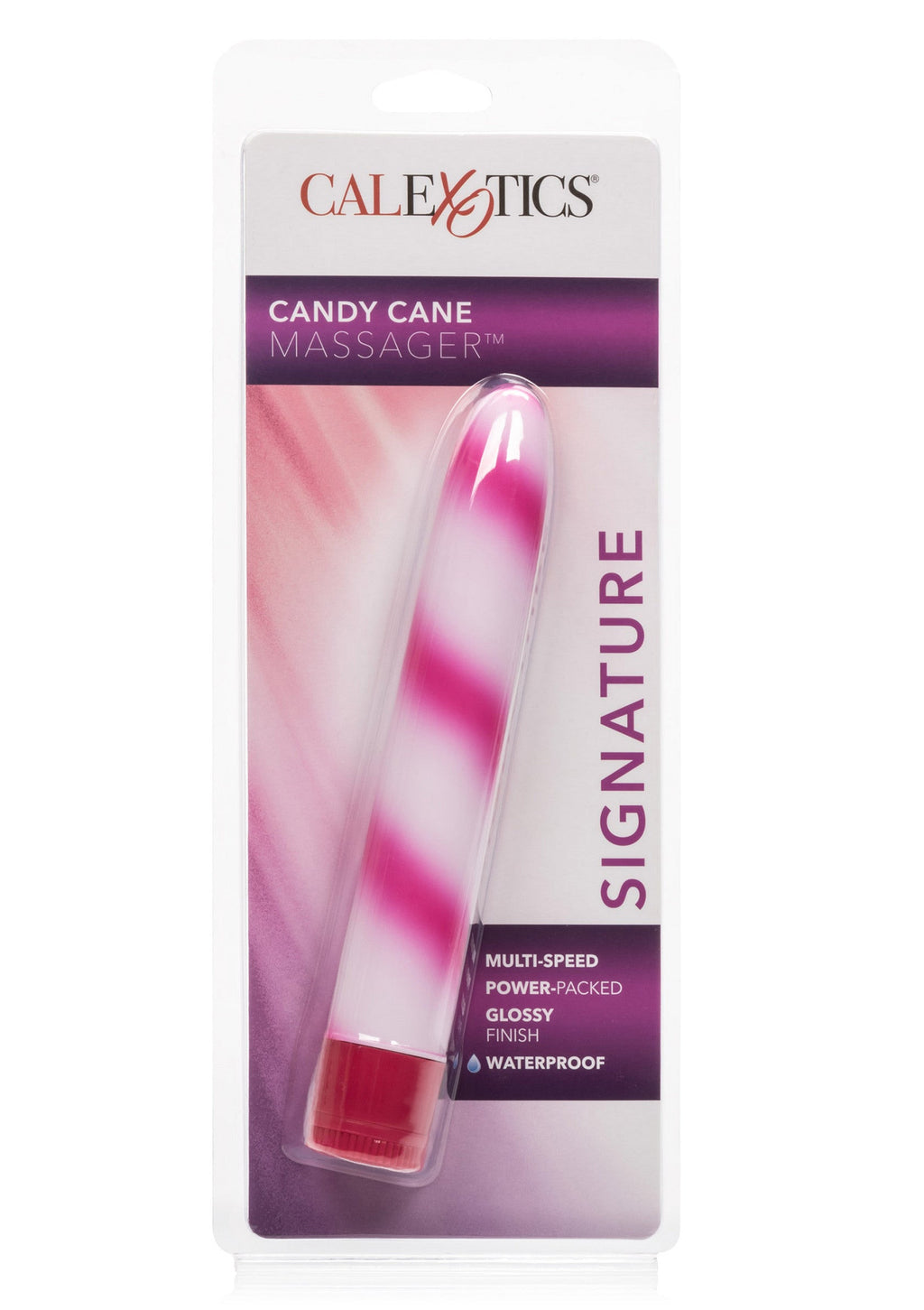 Pink Candy Cane Massager