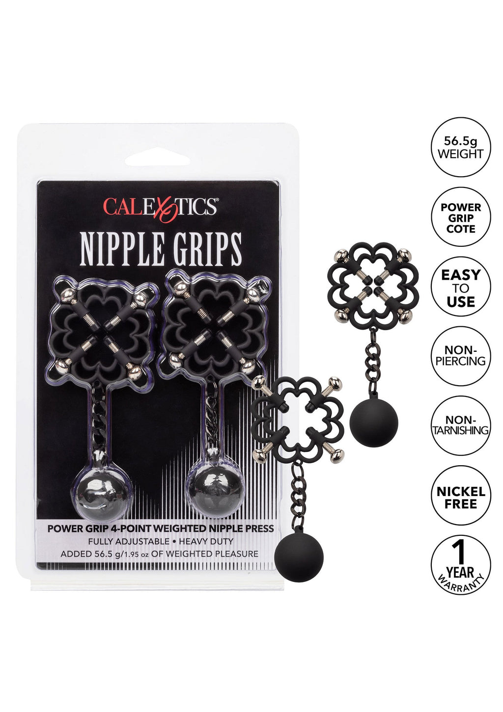 Black Weight Nipple Press
