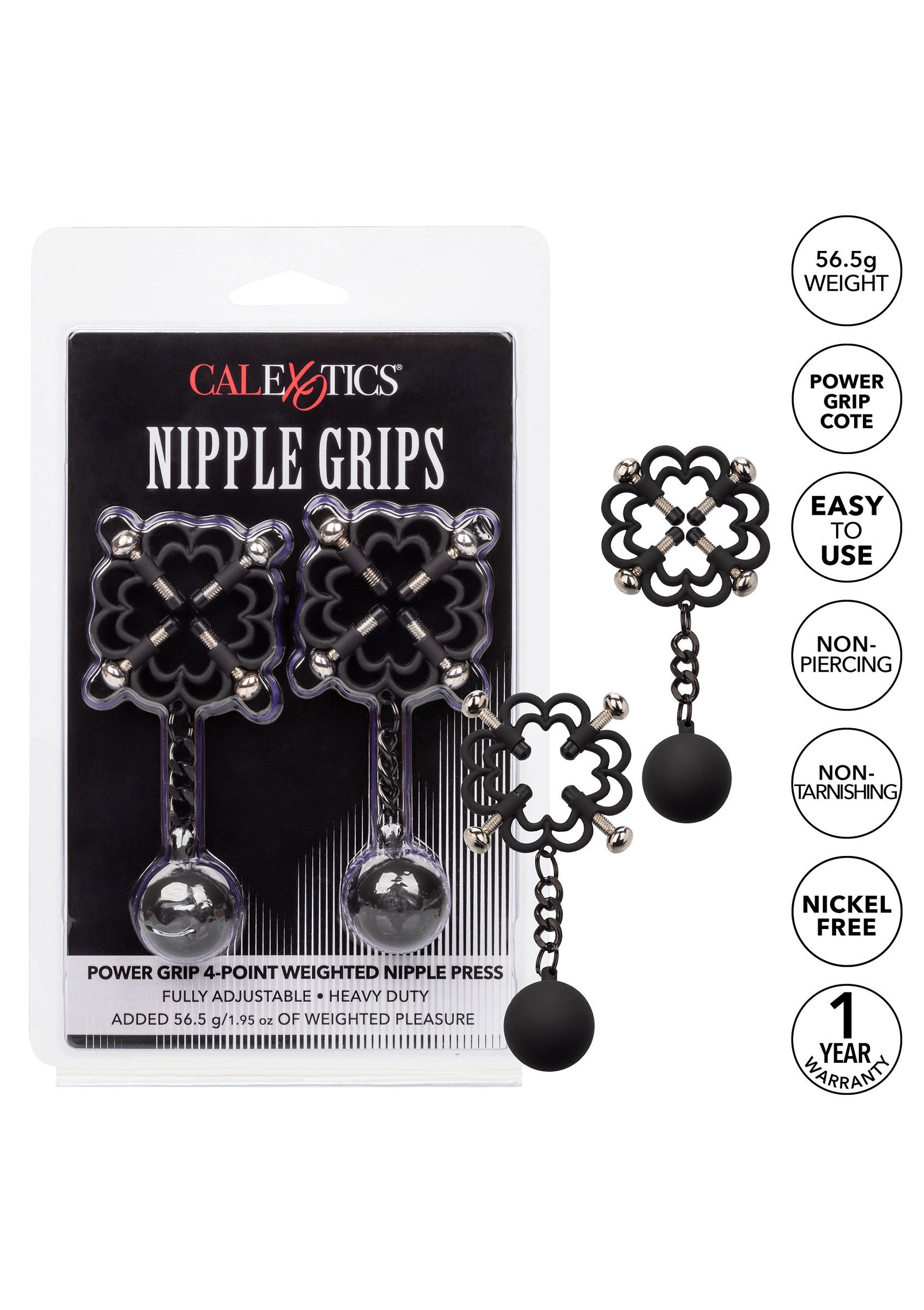 Black Weight Nipple Press