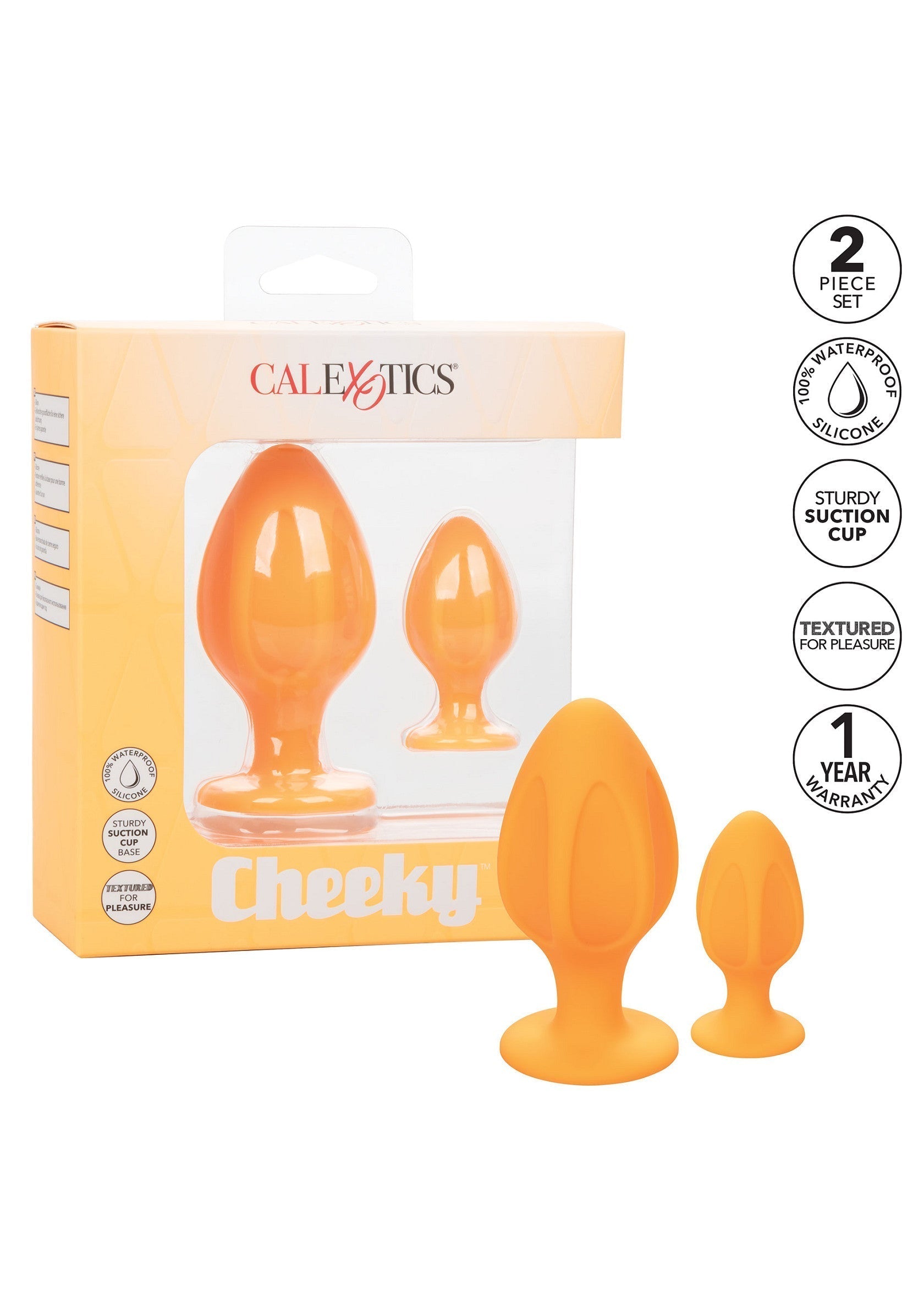 Cheeky Orange Buttplug
