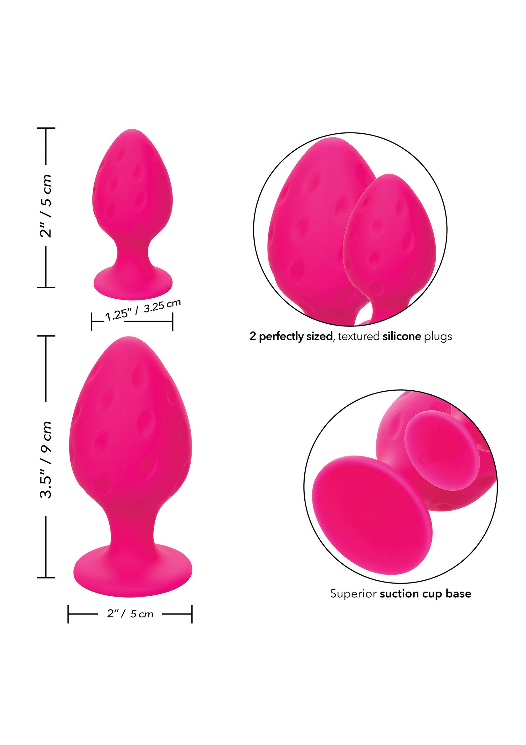 Cheeky Pink Buttplug