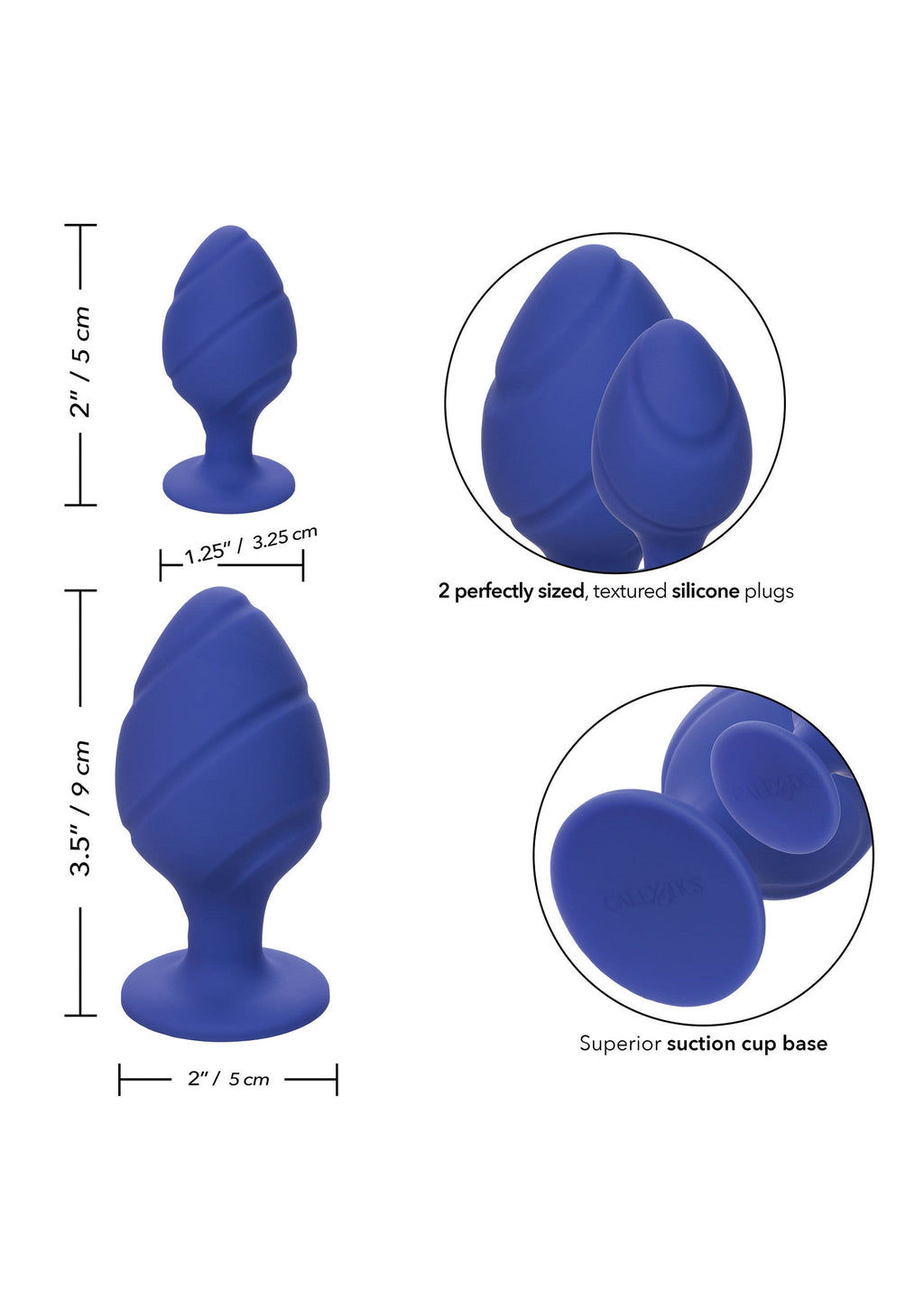 Cheeky Purple Buttplug