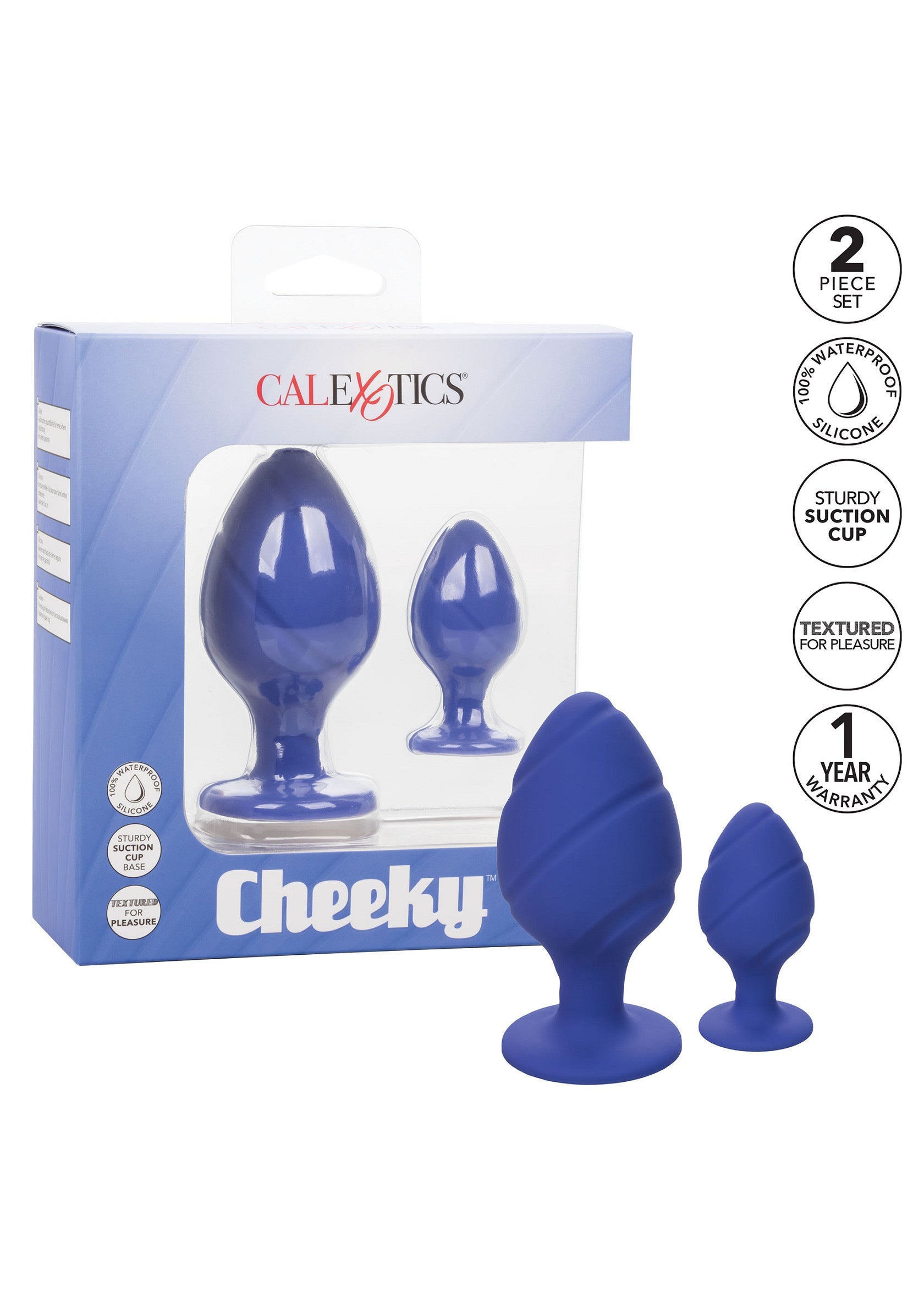 Cheeky Purple Buttplug