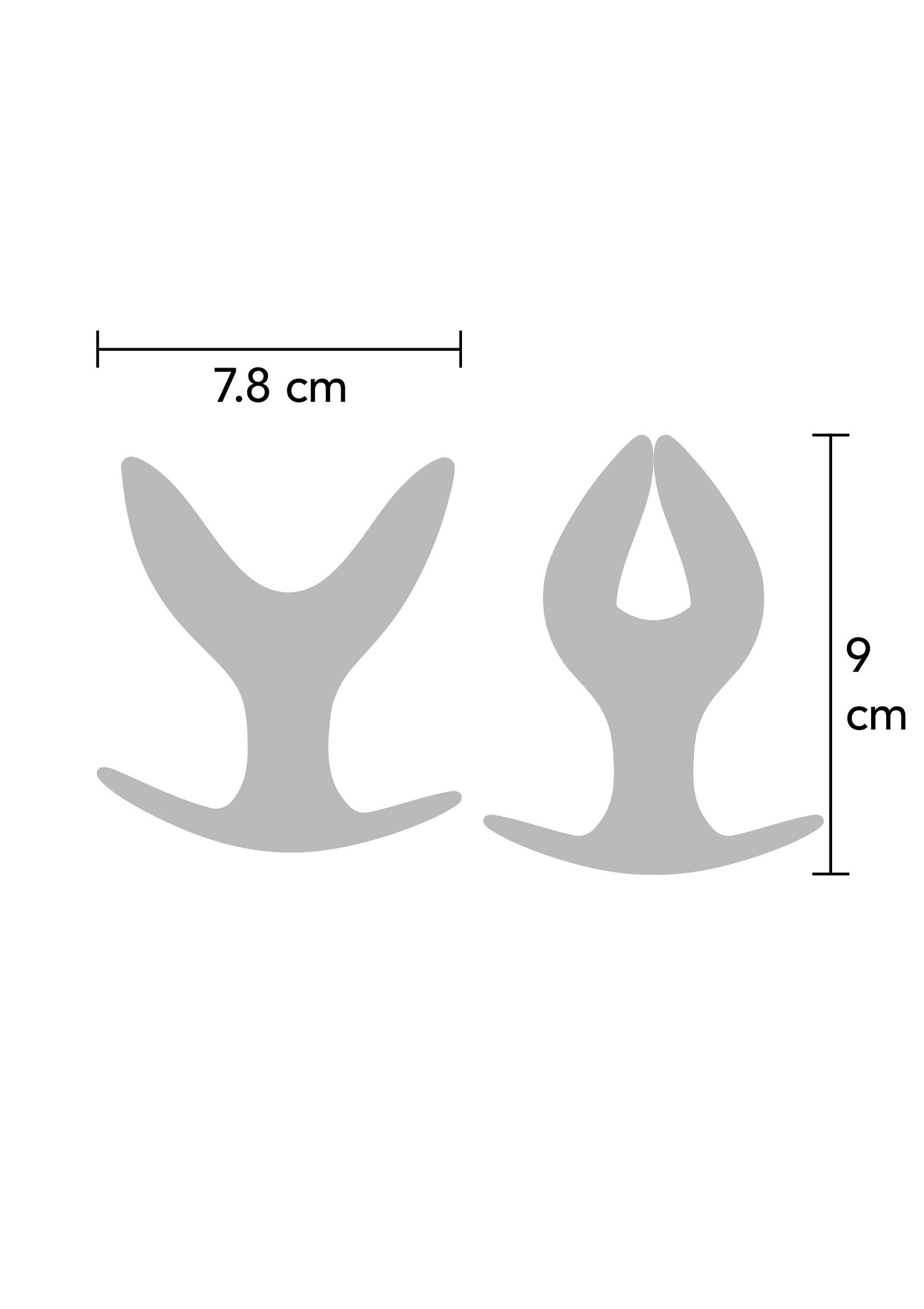 Extra large black anchor plug