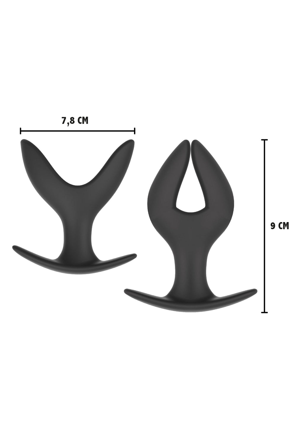 Extra large black anchor plug