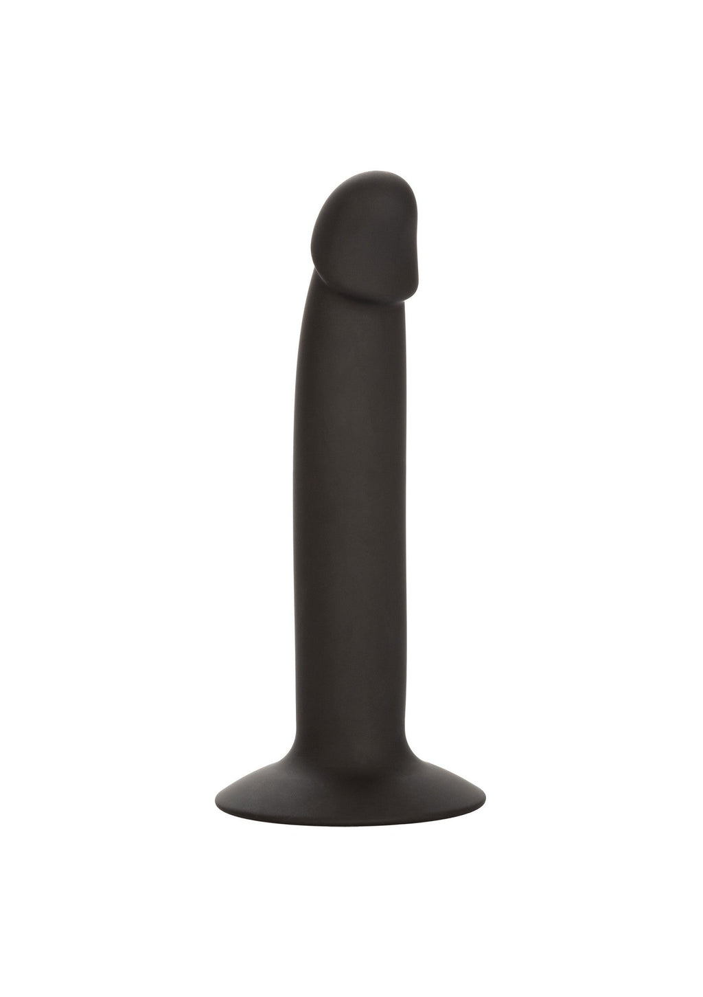Thin black anal dildo
