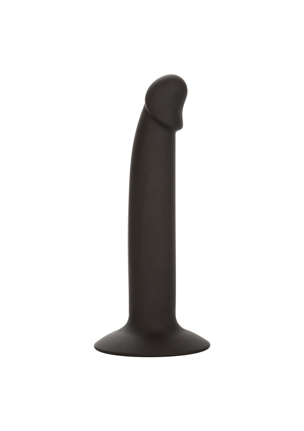 Thin black anal dildo