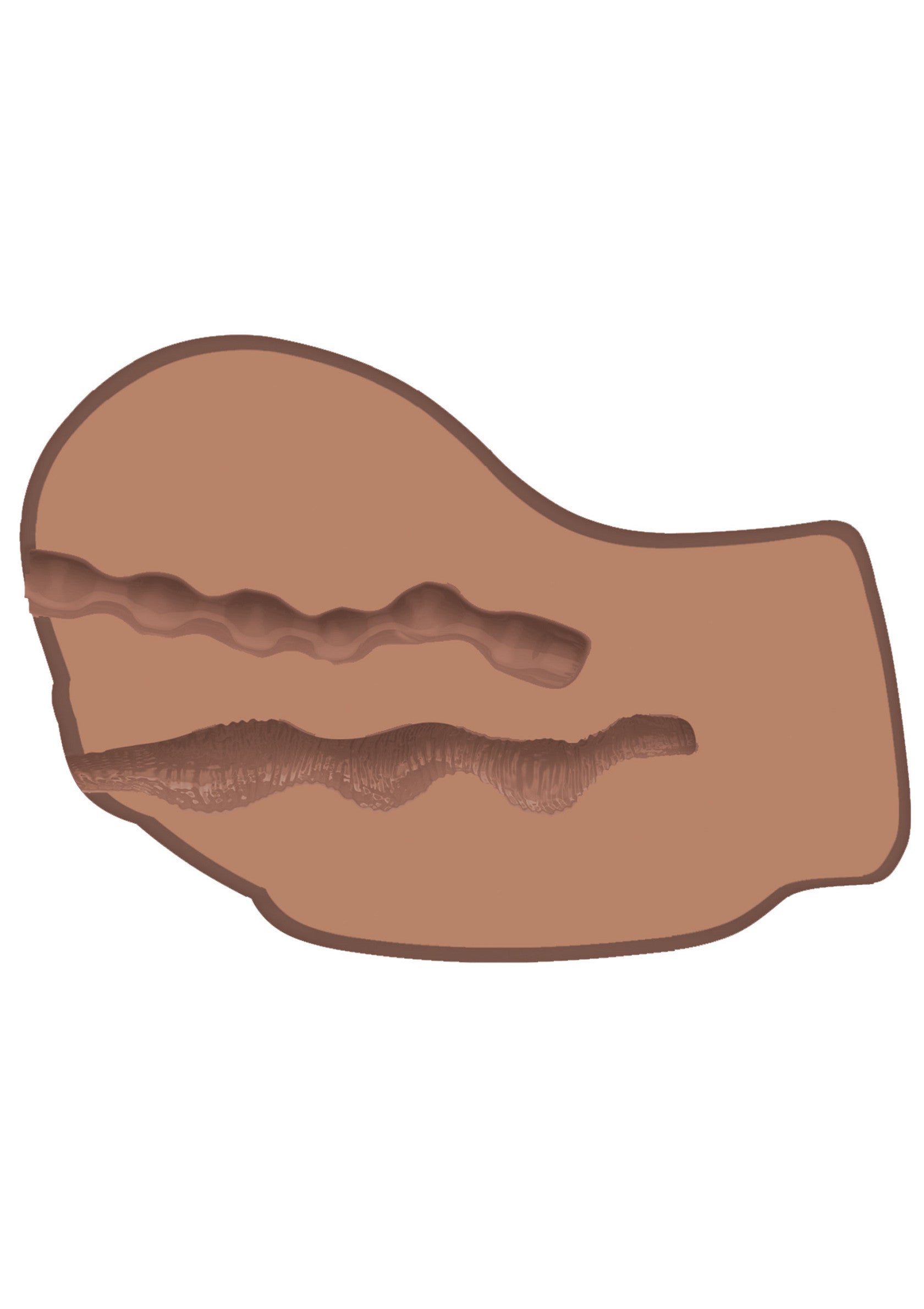 Hot Honey Rider Vibrating brown
