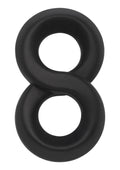 Black Soft Silicone Jock C-Ring