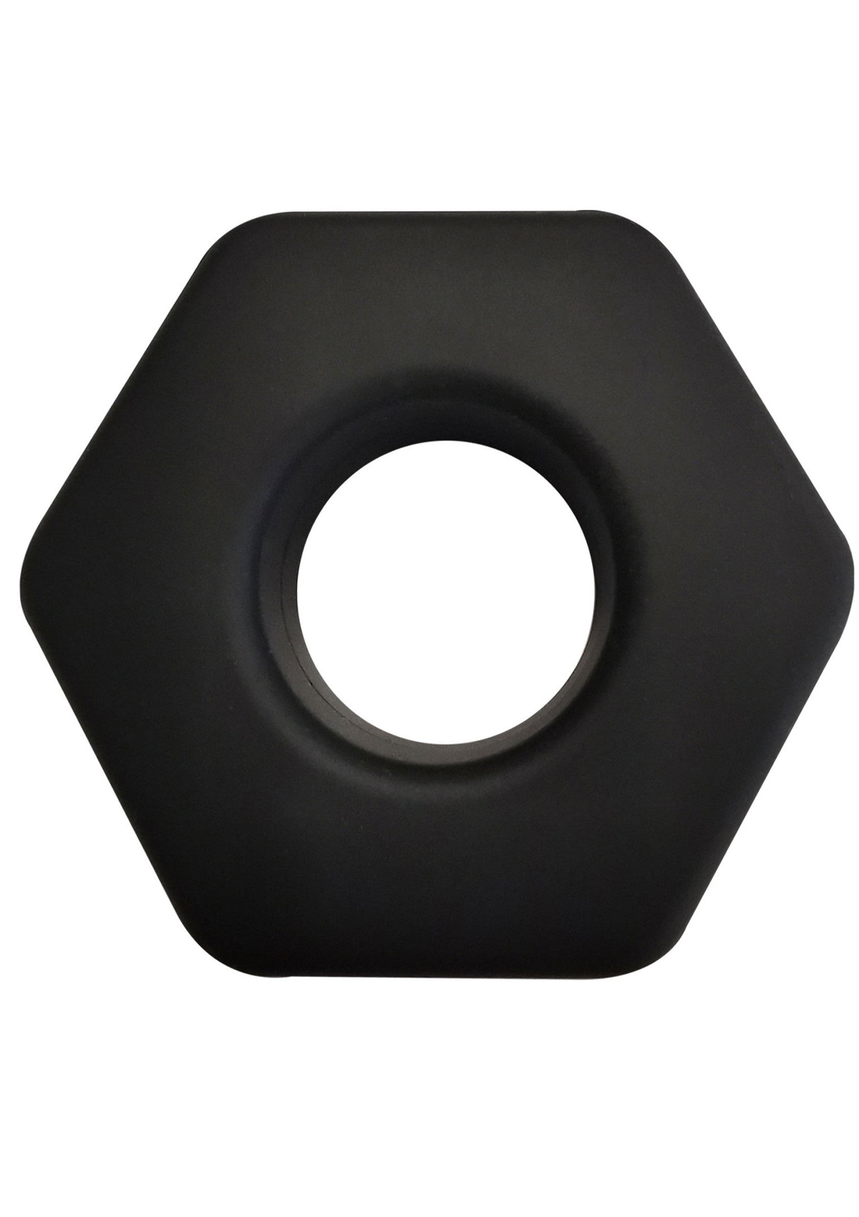 Soft black silicone C-ring