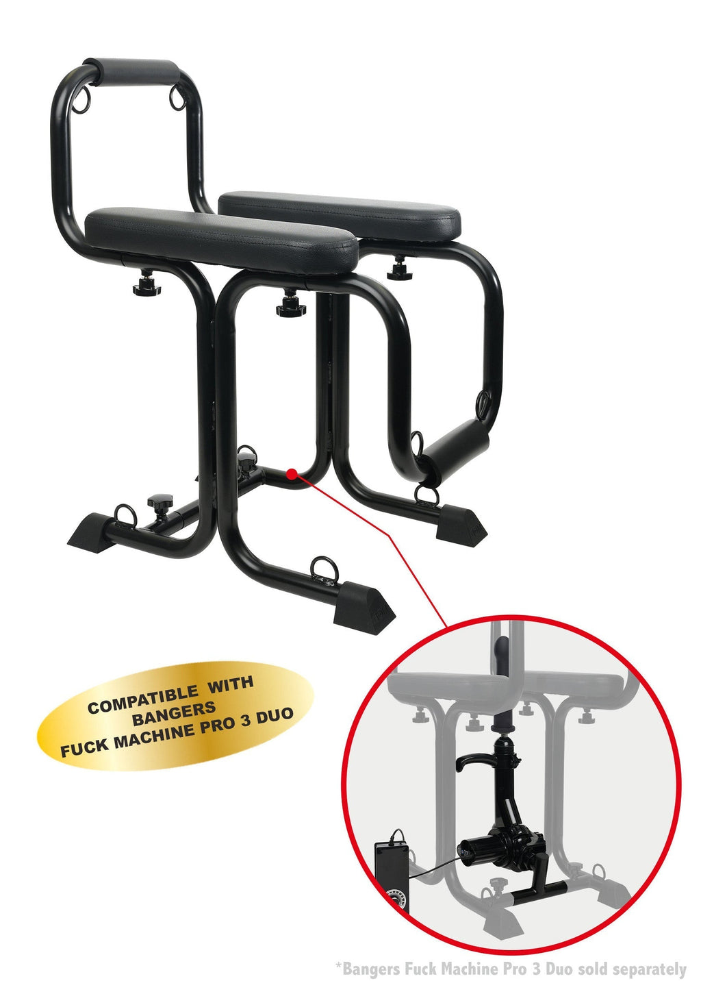 Bangers Bondage Fuck Seat black