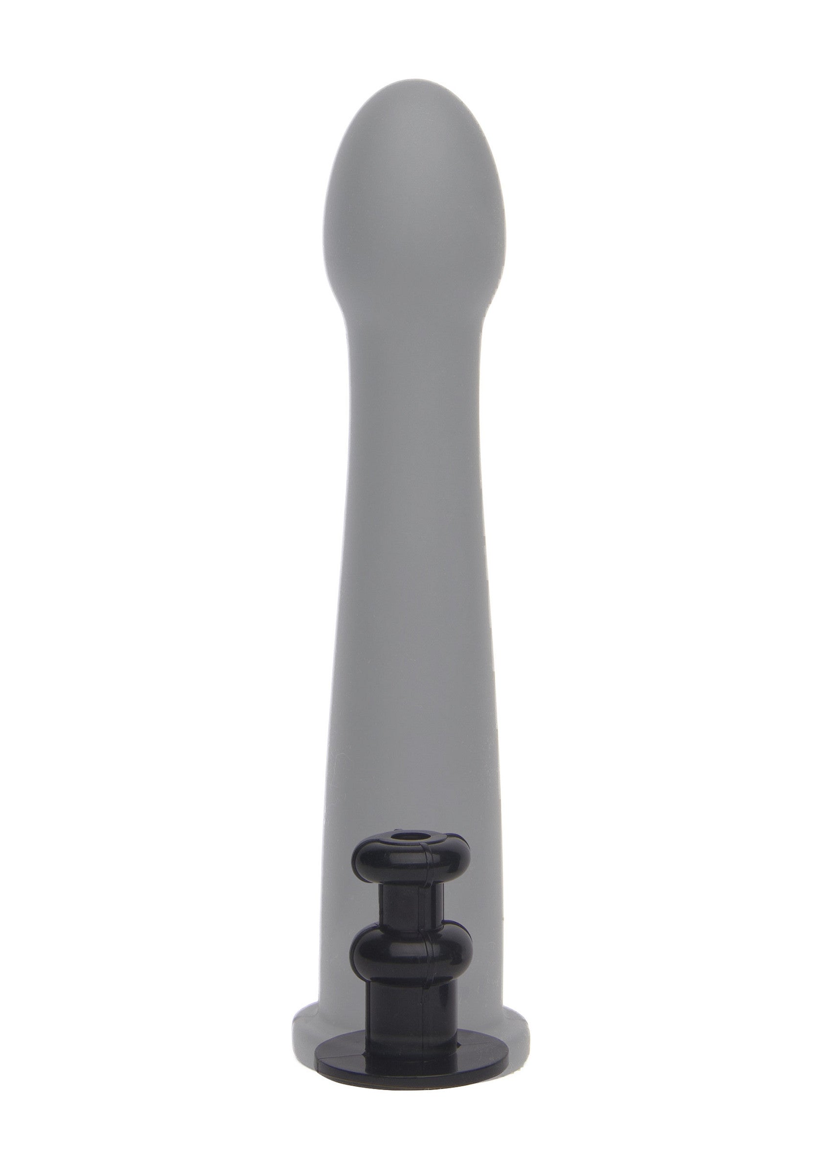 Smooth Easy-Lock Dildo 19 cm Black