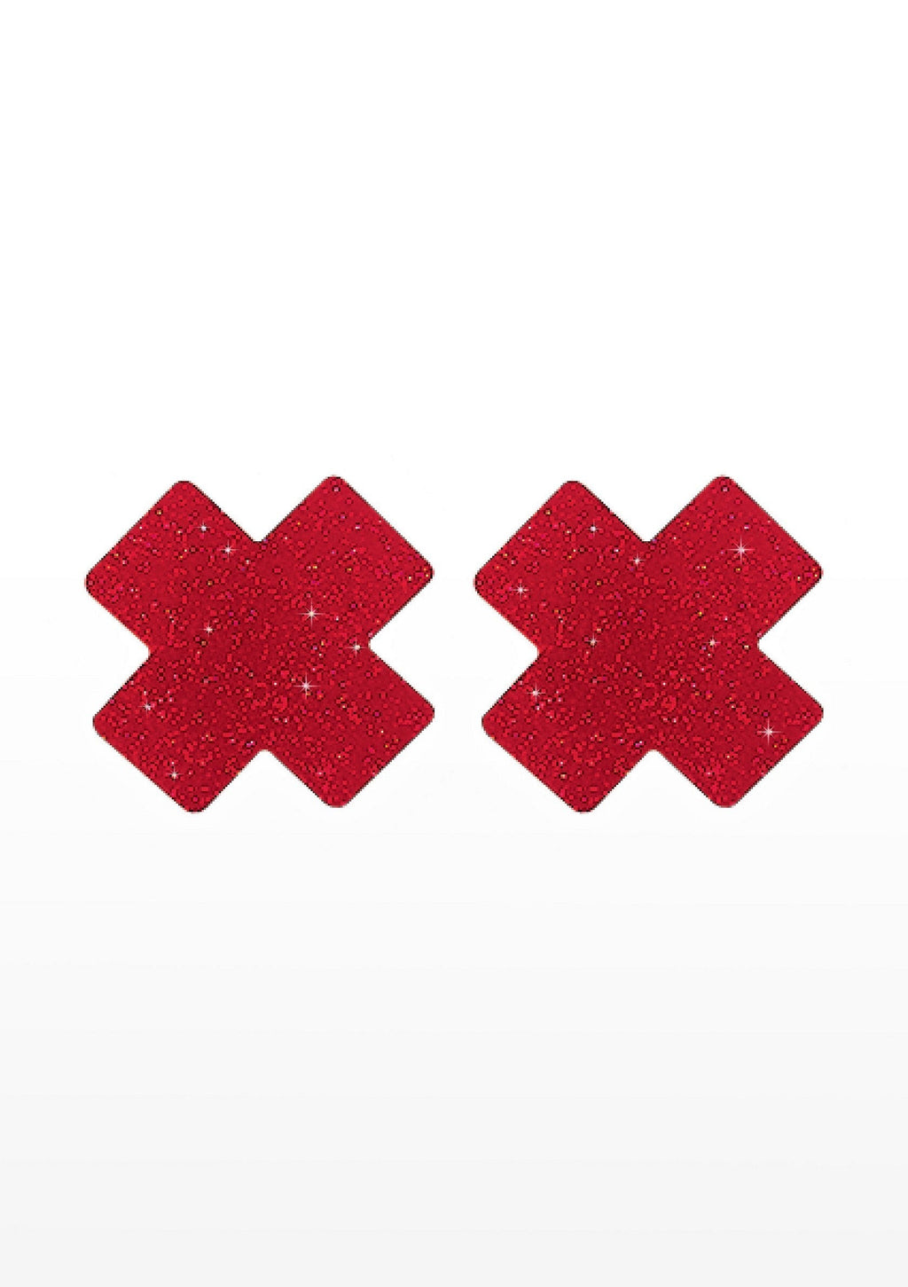 Red Nipple Covers X