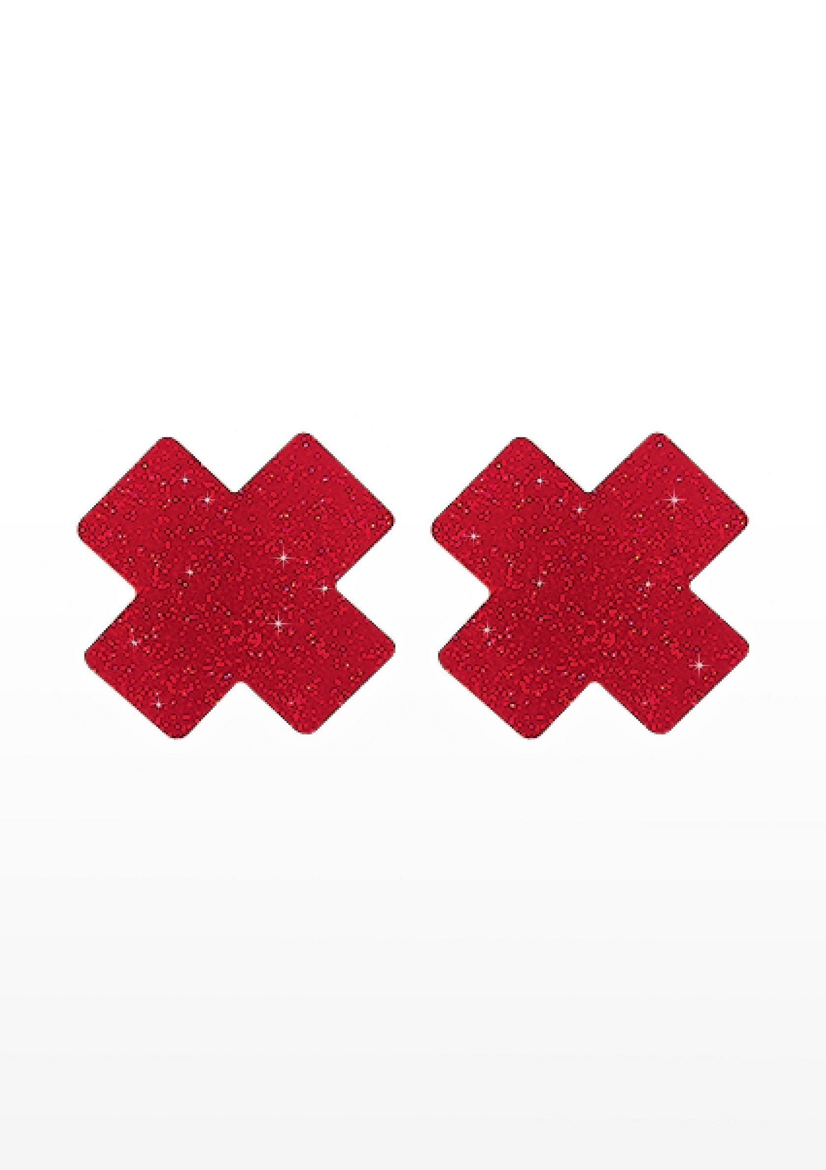Red Nipple Covers X