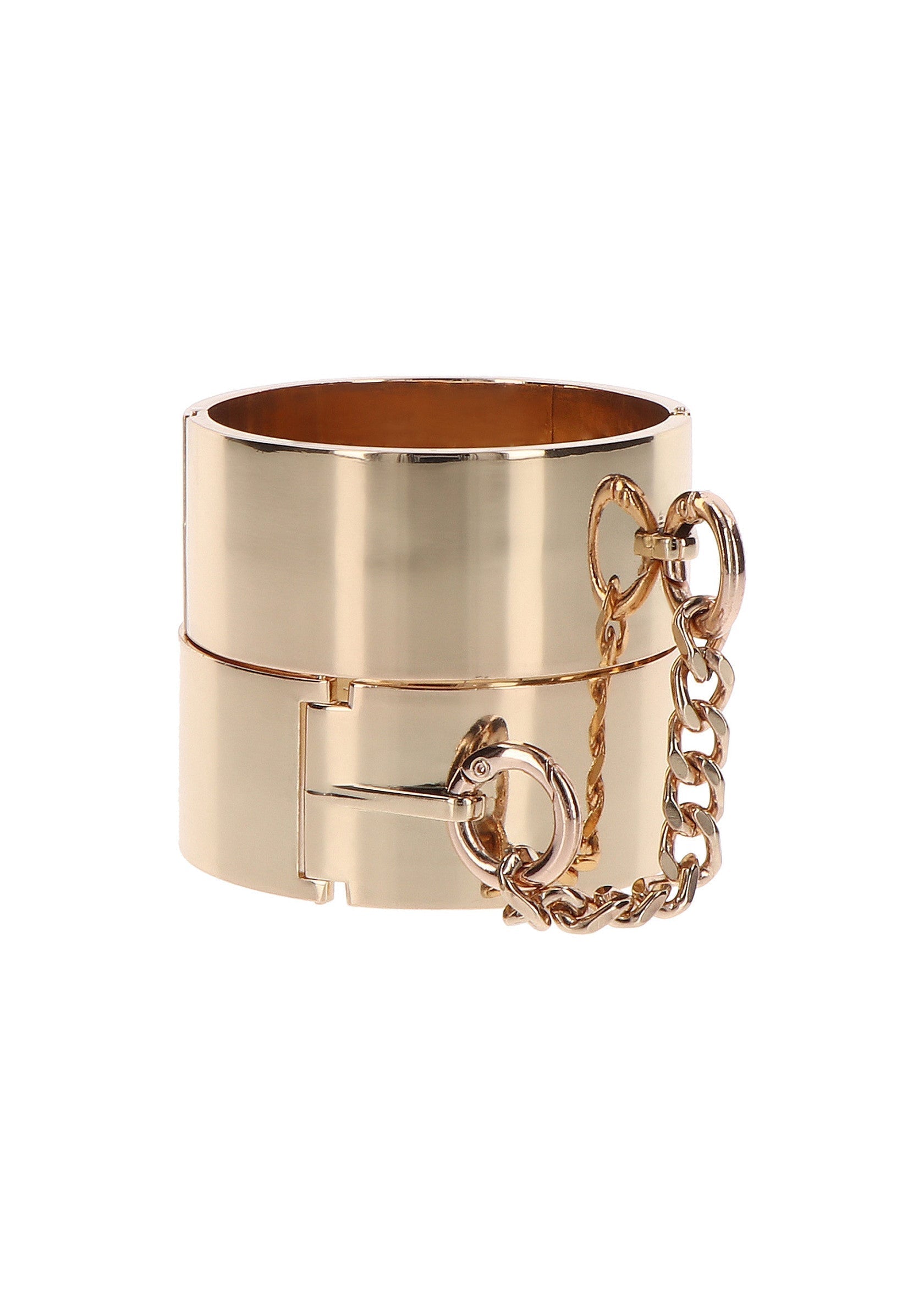 Gold Slave Wrist Cuffs