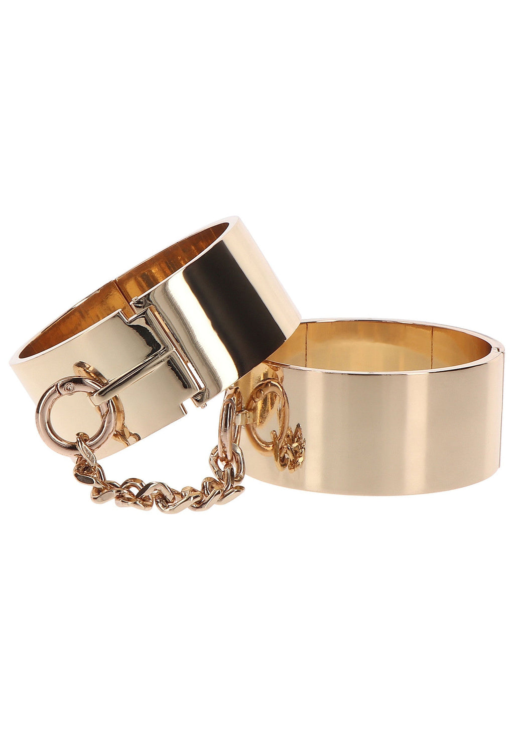 Gold Slave Wrist Cuffs
