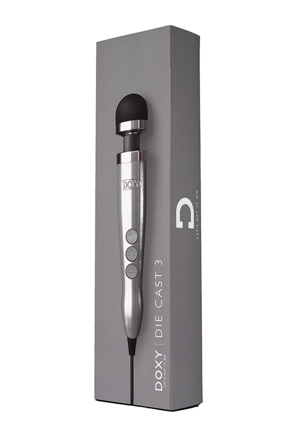 Compact Massager Die Cast 3 Silver