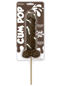 Dark chocolate flavored Cum Pops