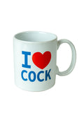 "I Love Cock" White Mug