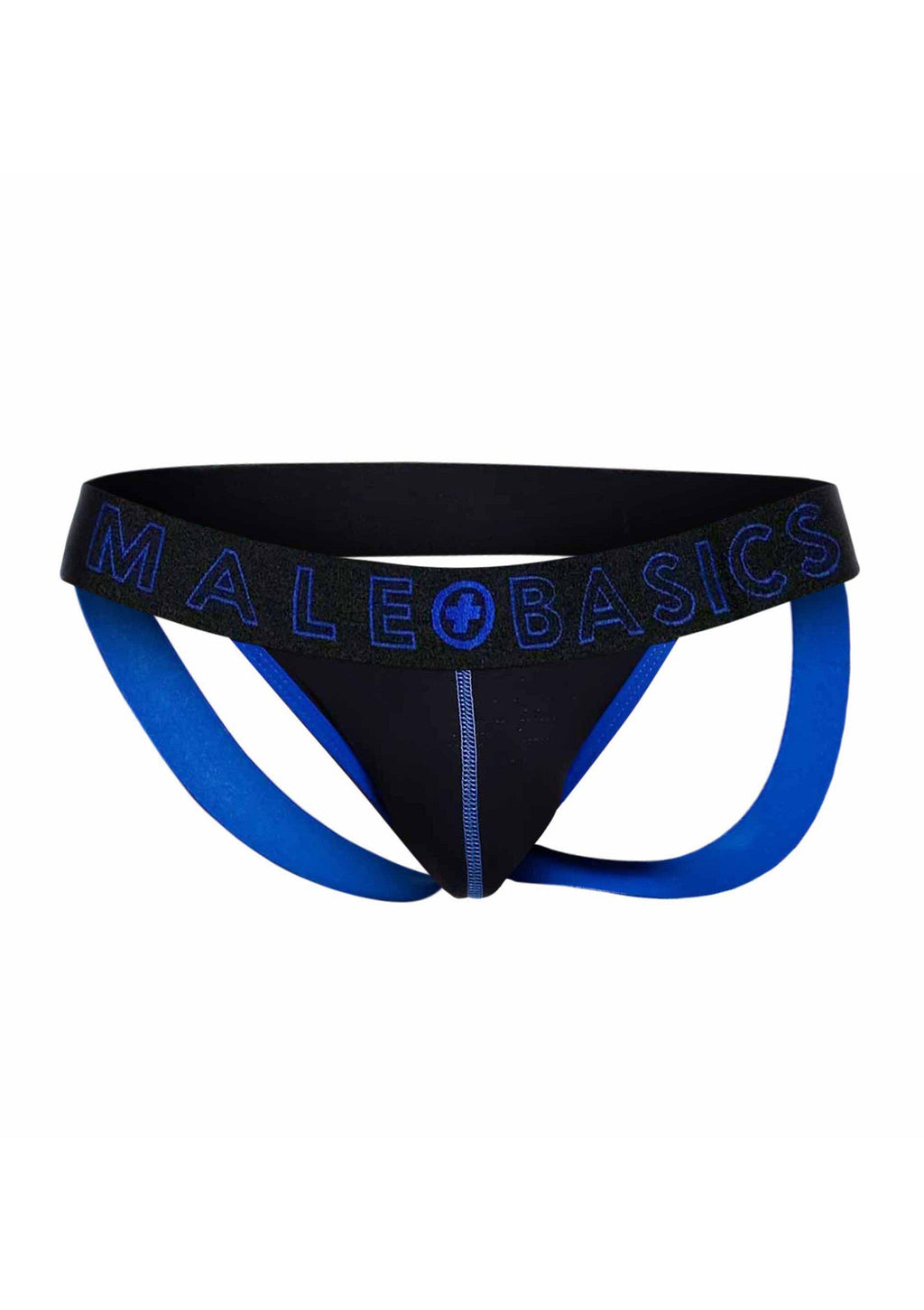 MaleBasics Neon Jock blue