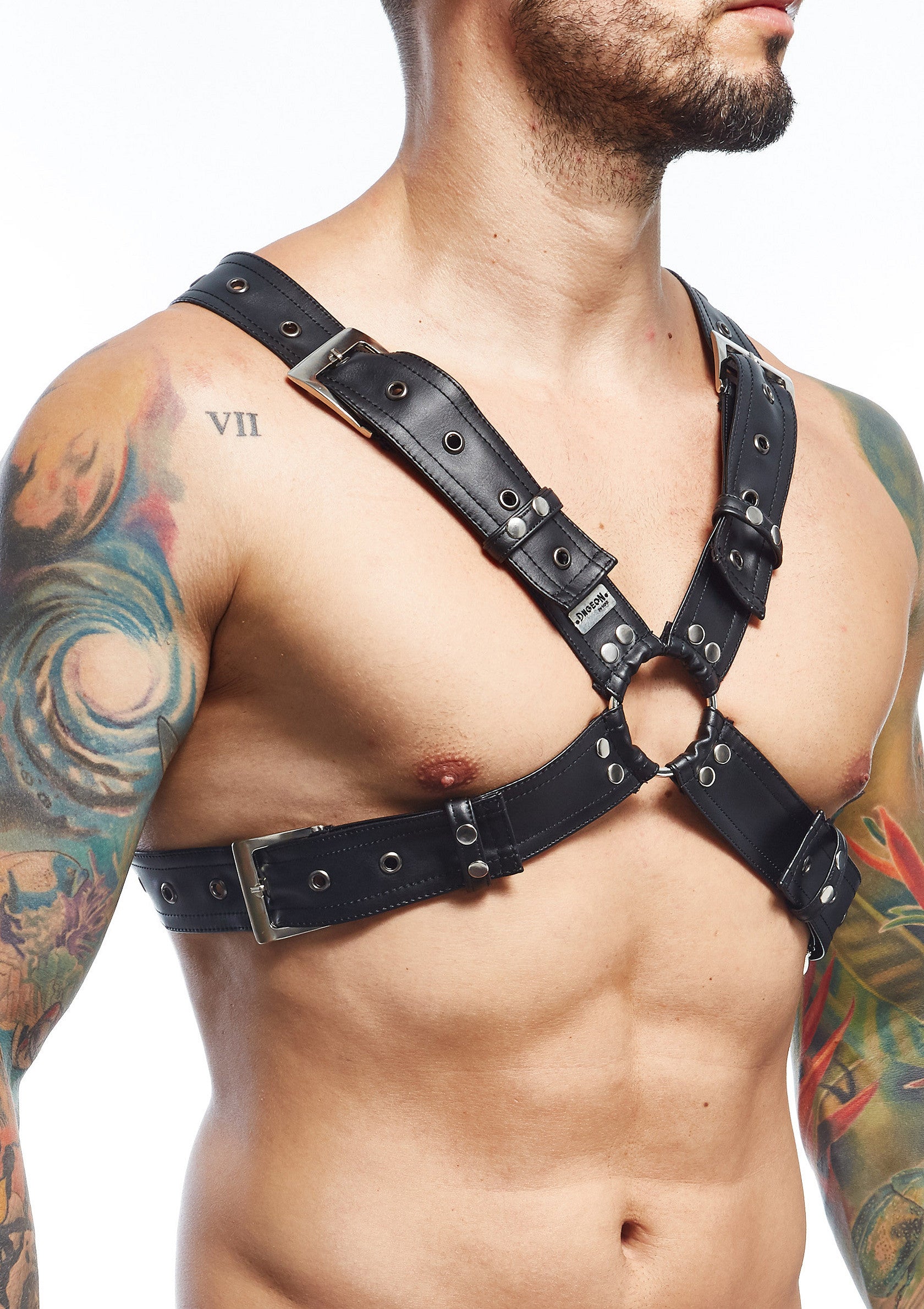 DNGEON X Black Harness Belts