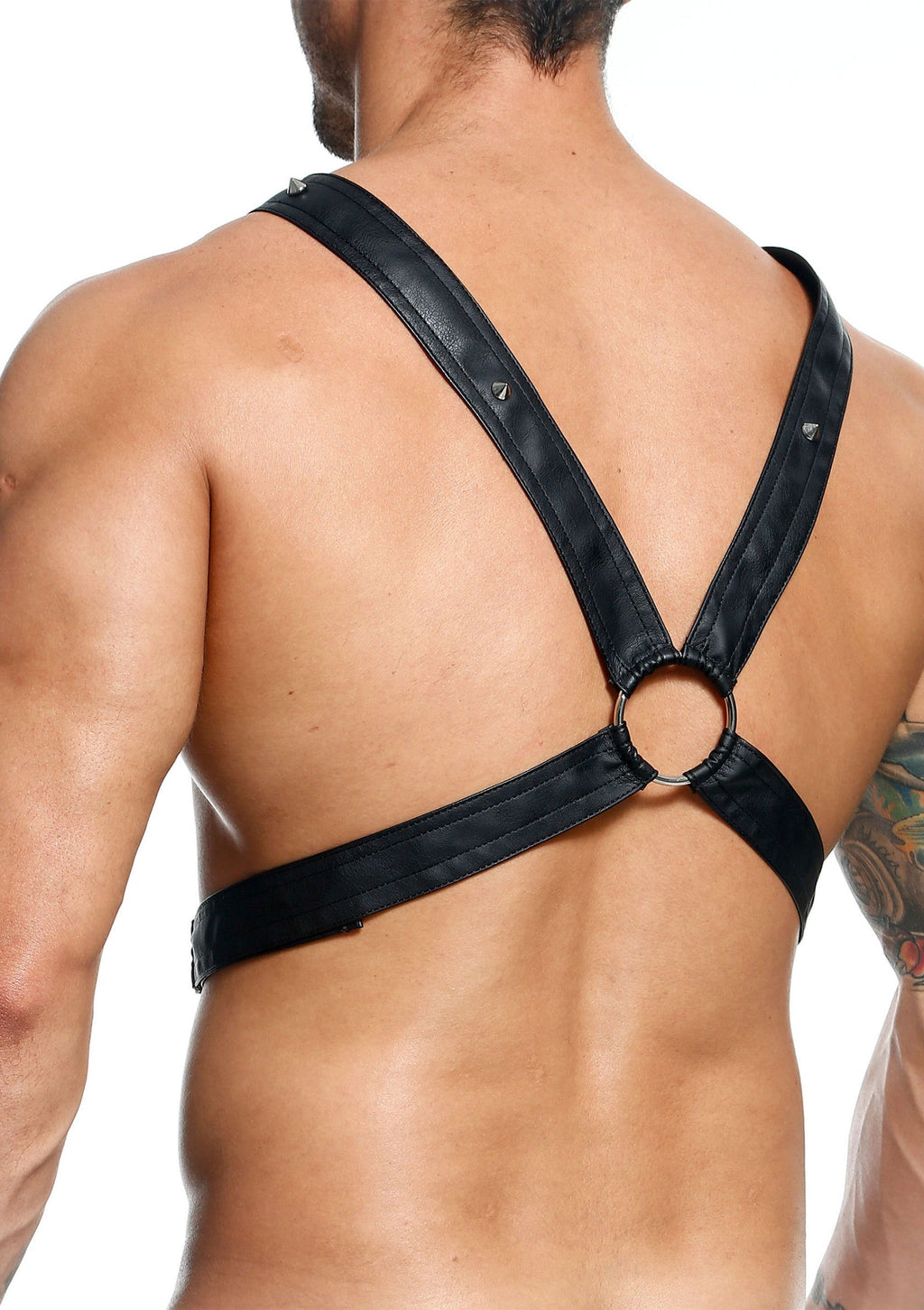DNGEON Black Cross-chain Harness