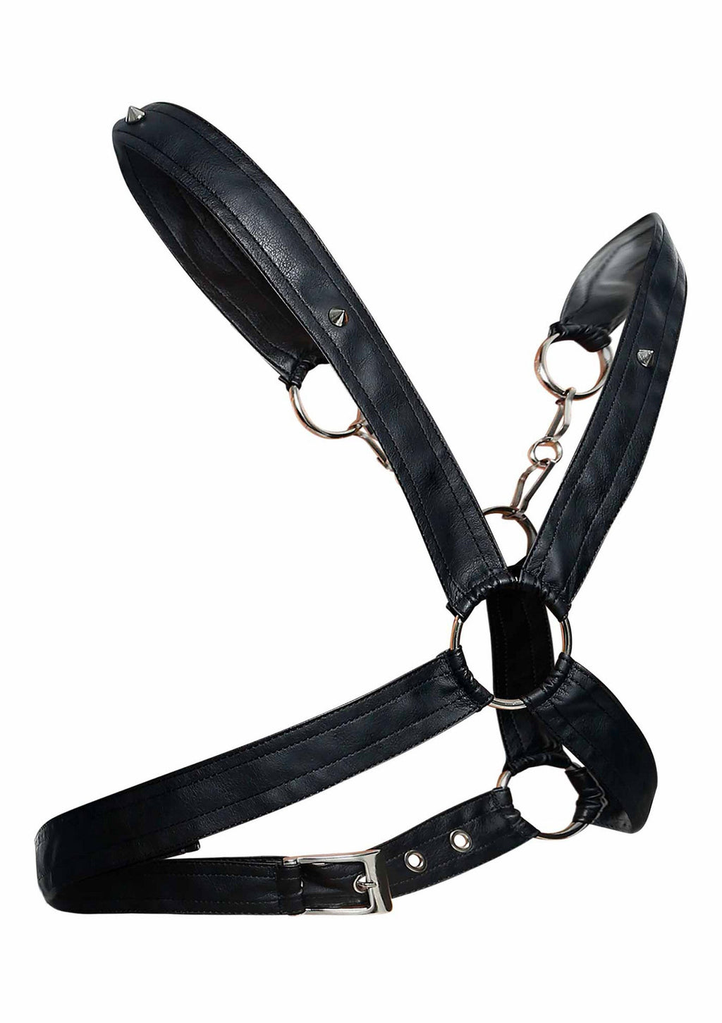 DNGEON Black Cross-chain Harness