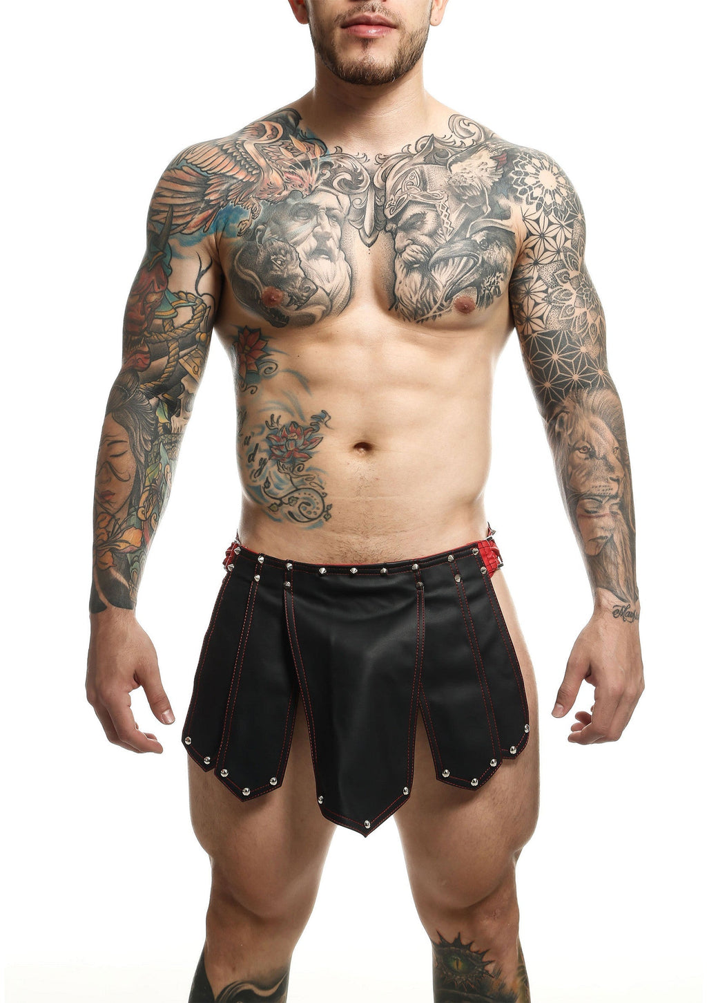Black DNGEON Roman skirt