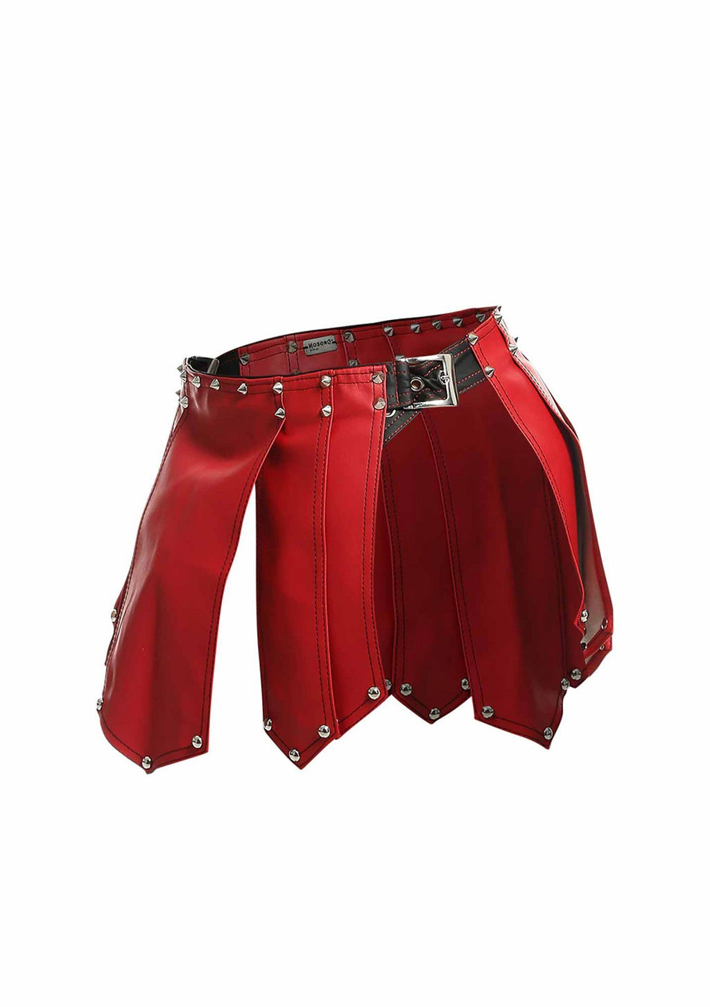 Red DNGEON Roman skirt