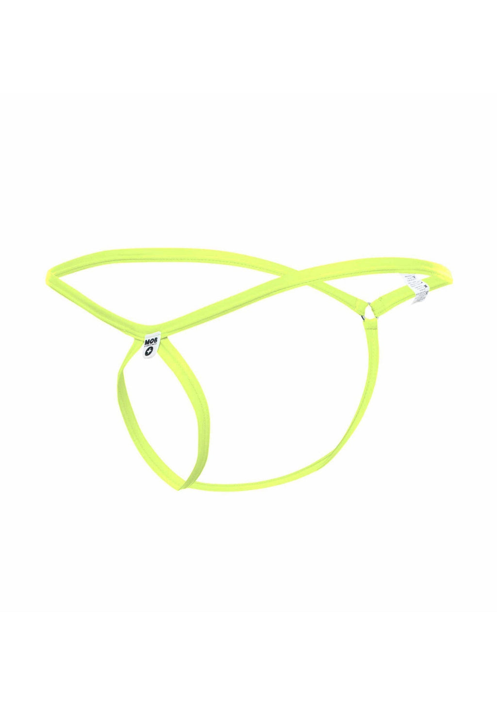 Green teardrop thong