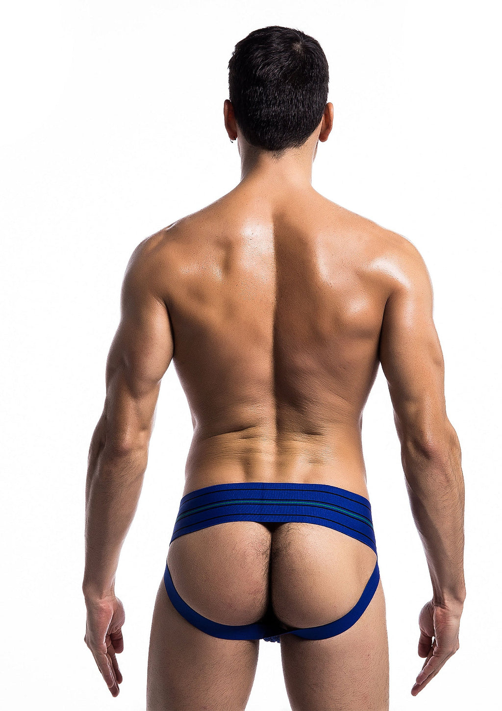 Fetish Classic Wide Jockstrap Blue