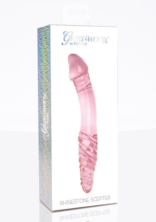 Clear Double Ended Rhinestone Wand