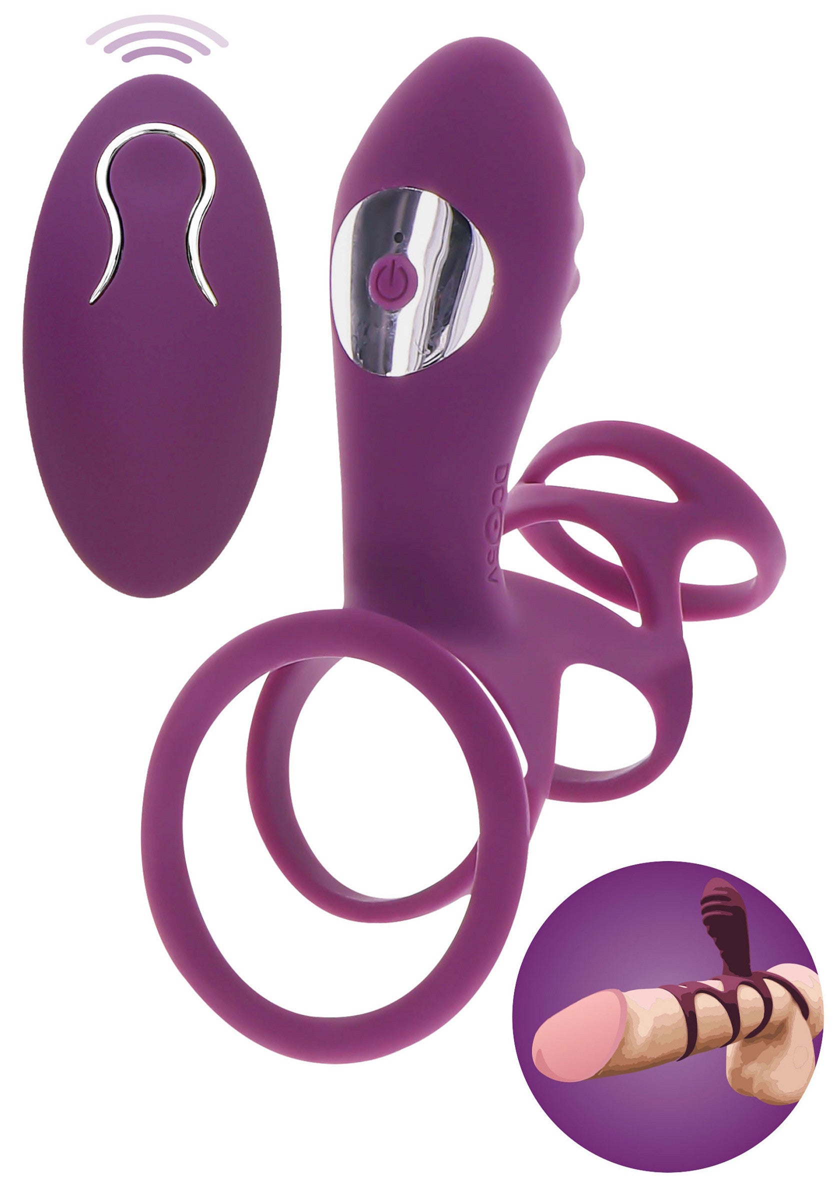 Halo Halo C-Ring purple sleeve