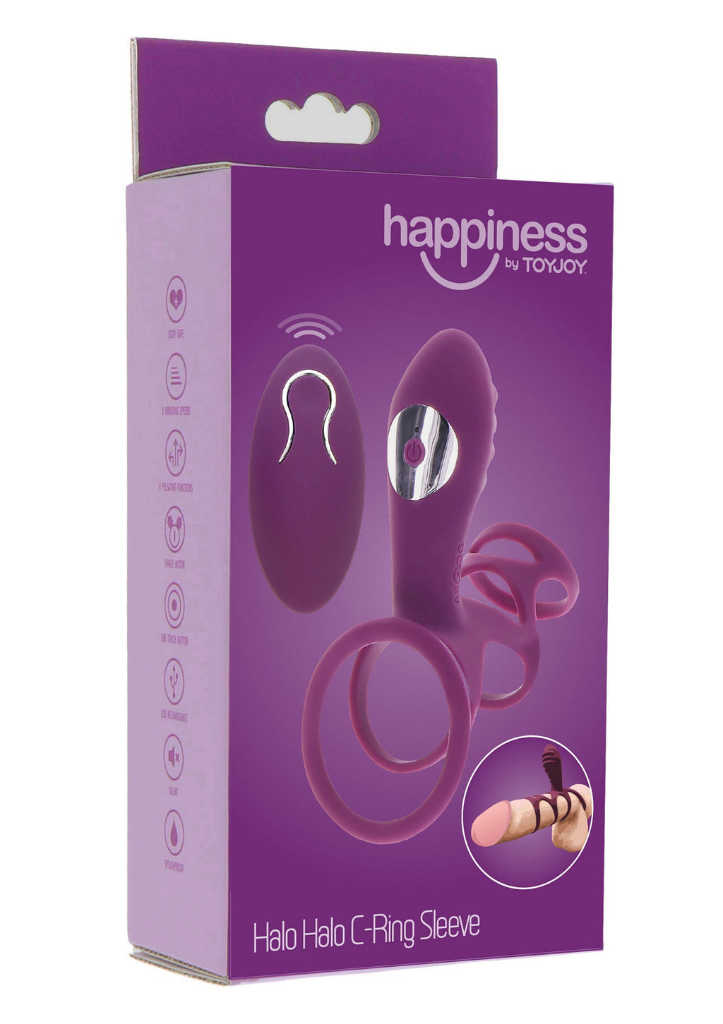 Halo Halo C-Ring purple sleeve