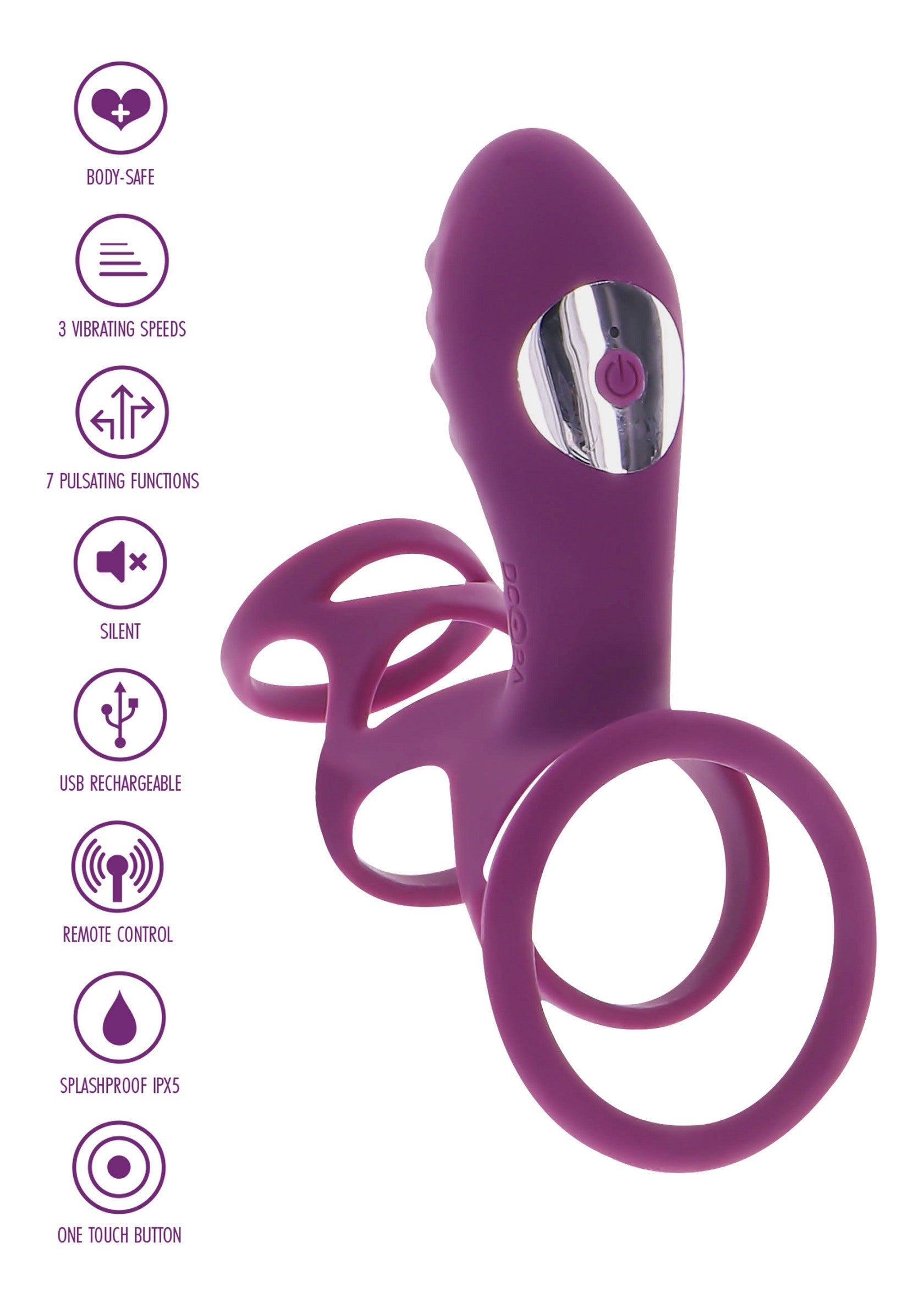 Halo Halo C-Ring purple sleeve