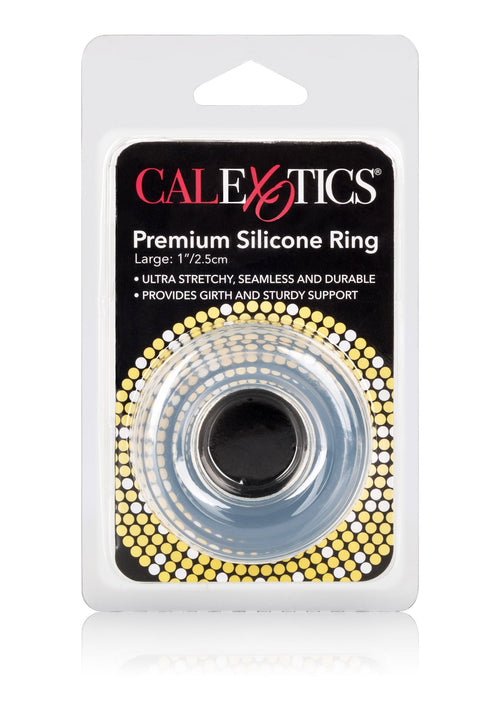 Large premium clear silicone ring