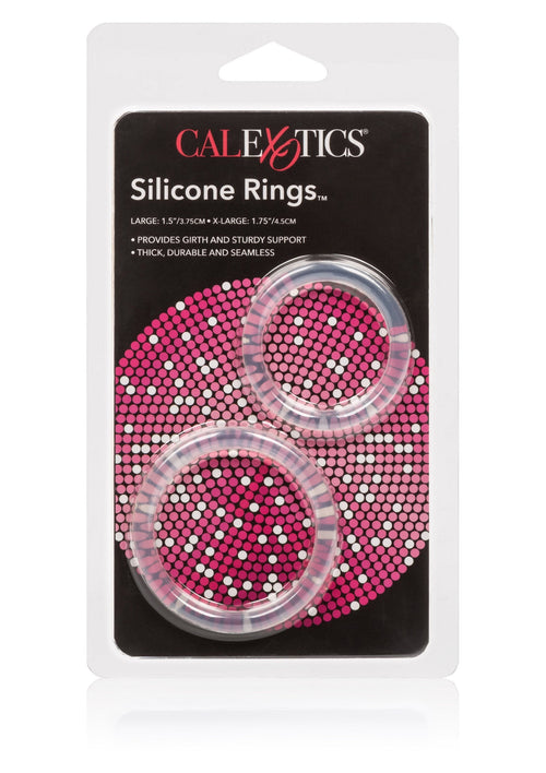 Transparent silicone rings
