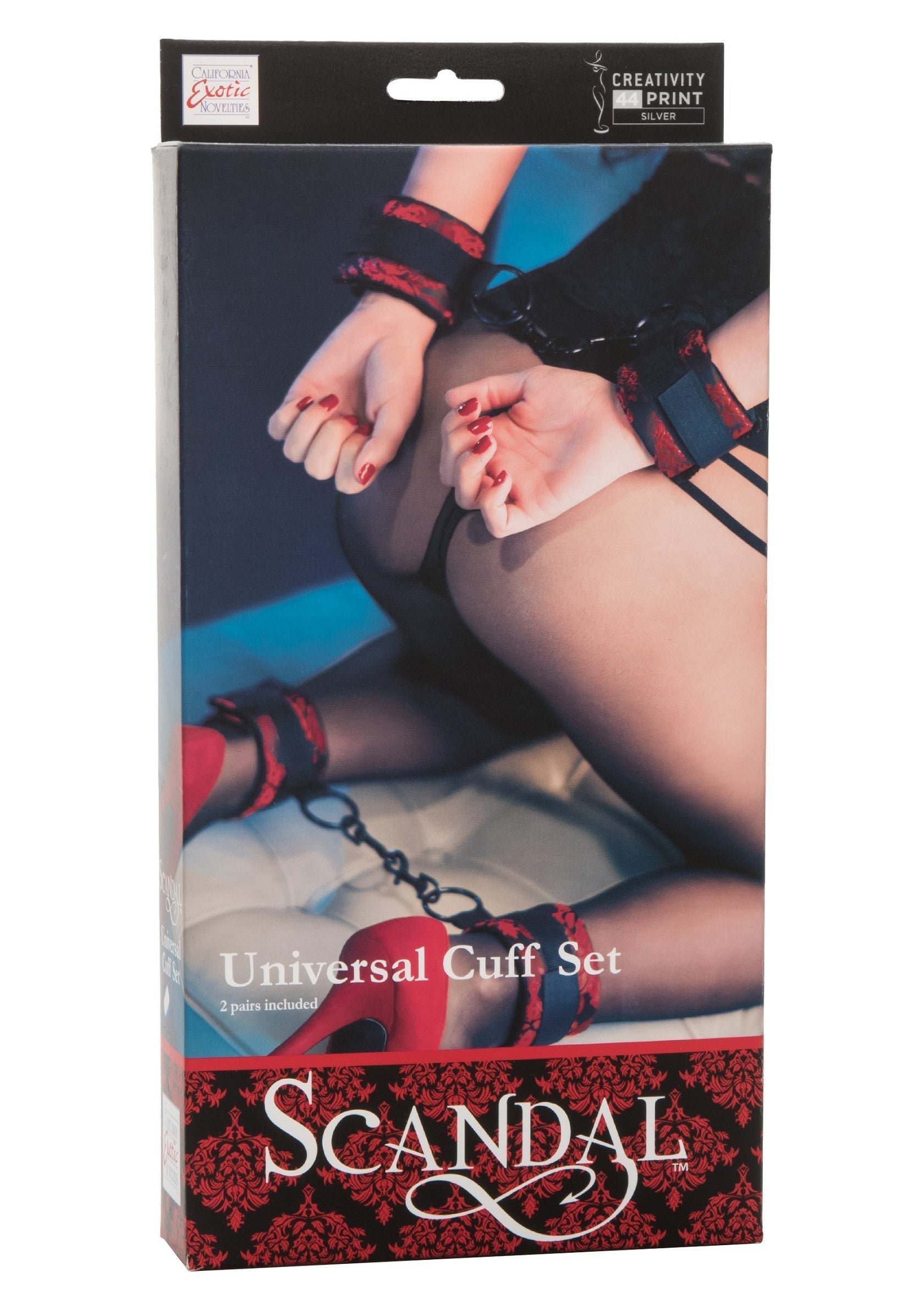 Scandal Black Universal Cuffs Set