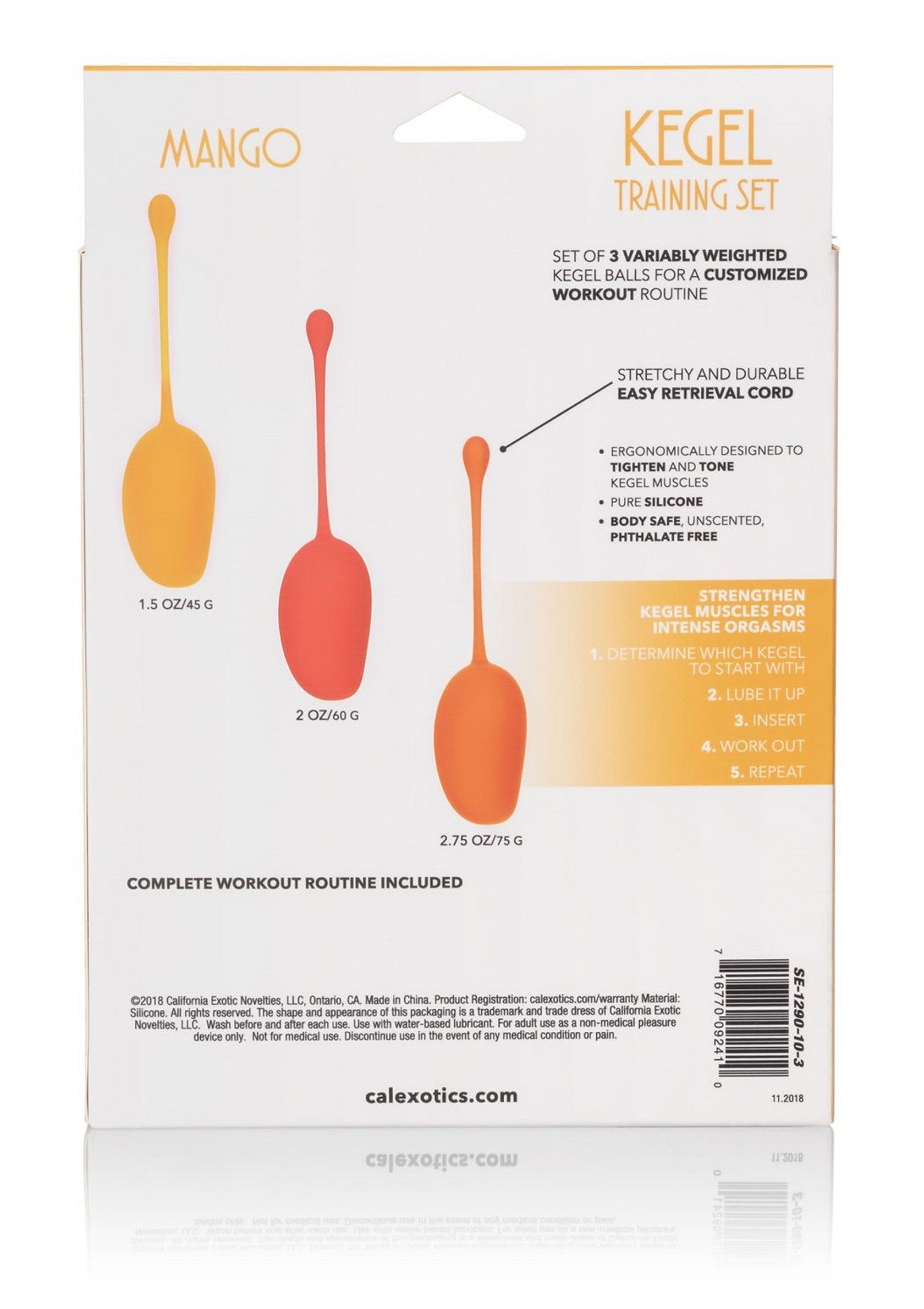 Assorted Mango Kegel Exercise Set