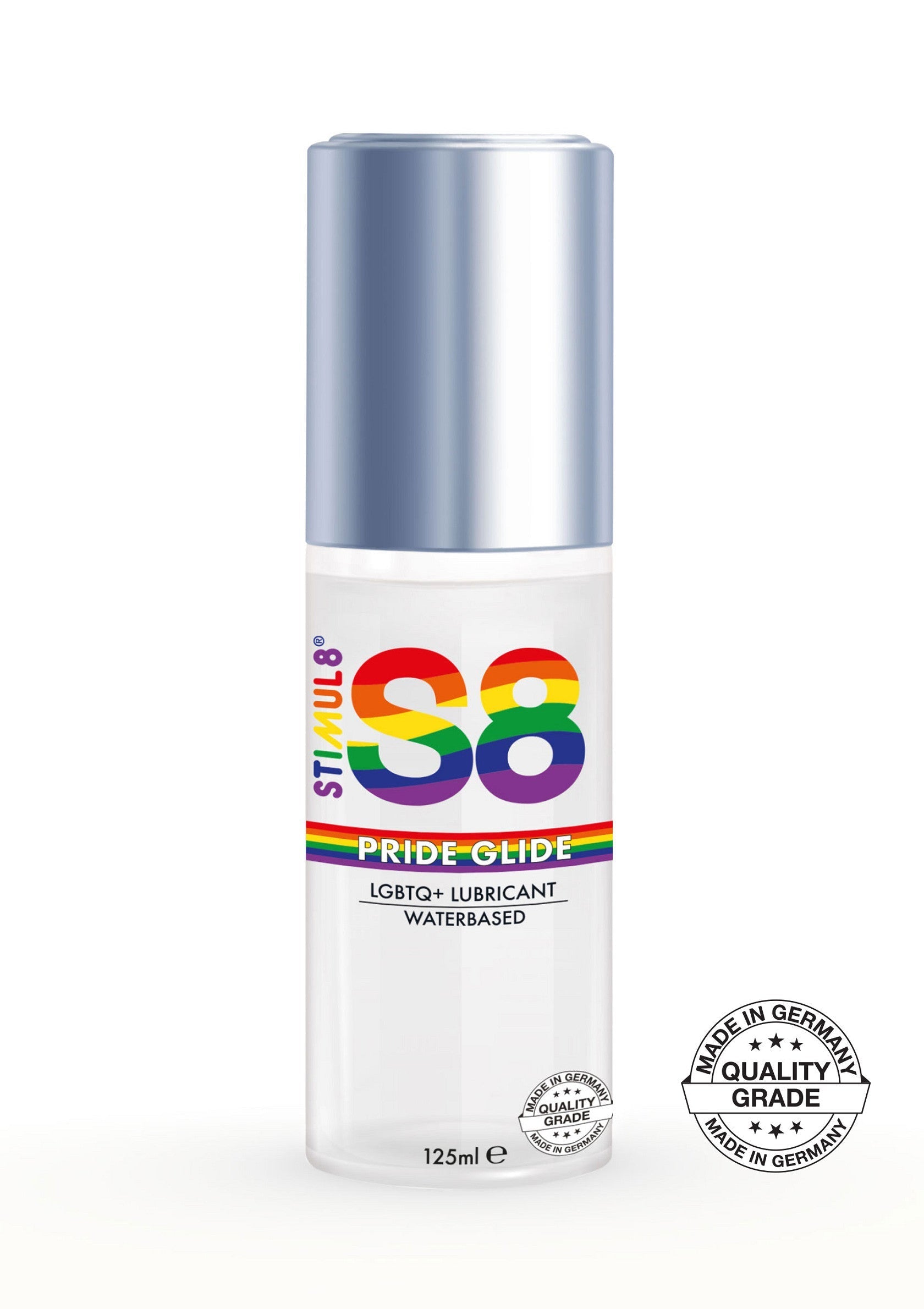 S8 Pride Glide Natural Lube 125 ml