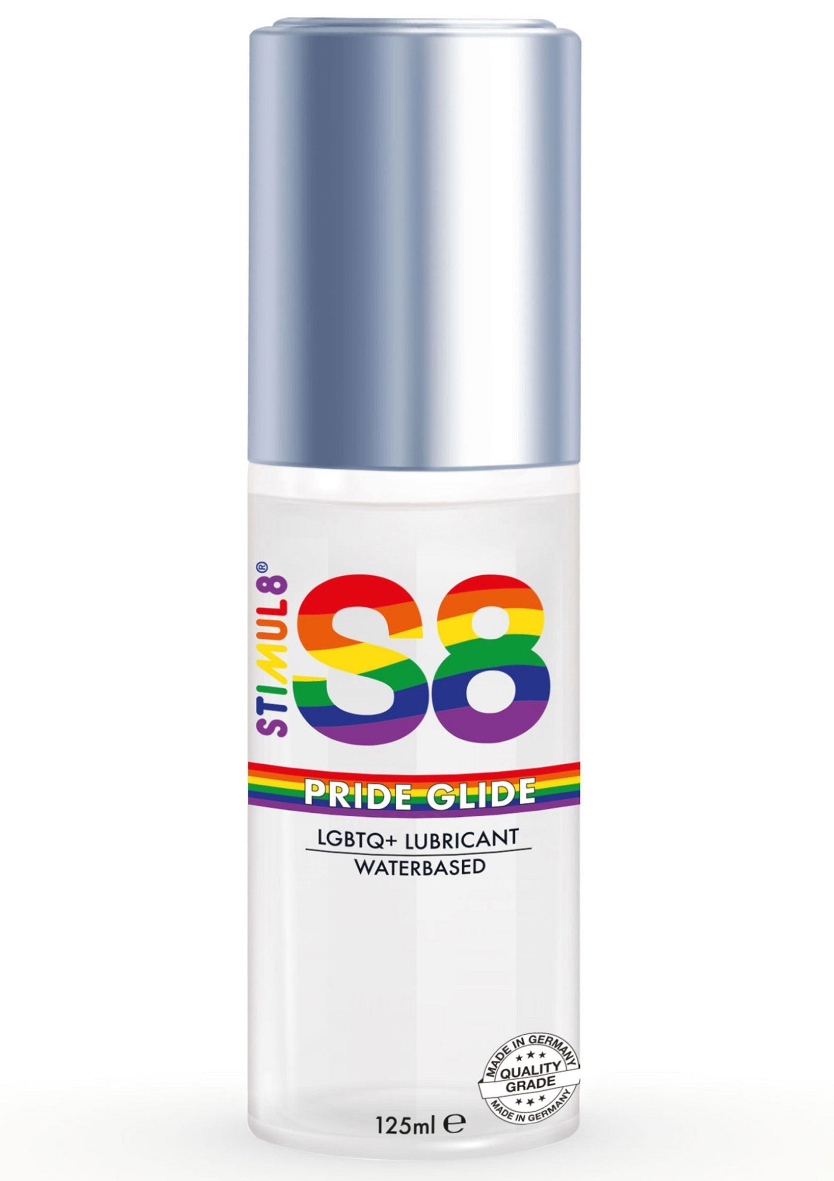 S8 Pride Glide Natural Lube 125 ml