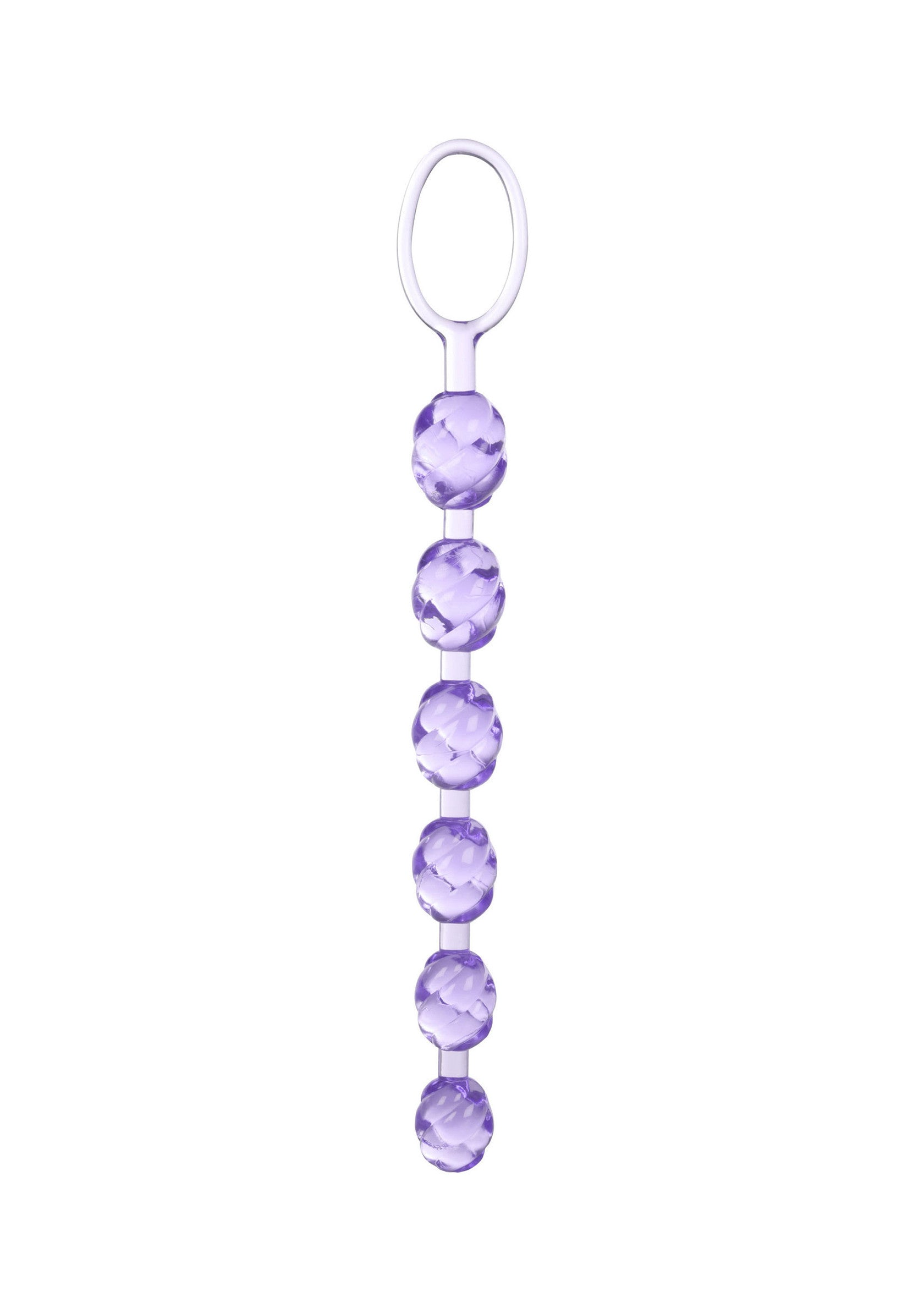 Purple Swirl Pleasure Beads