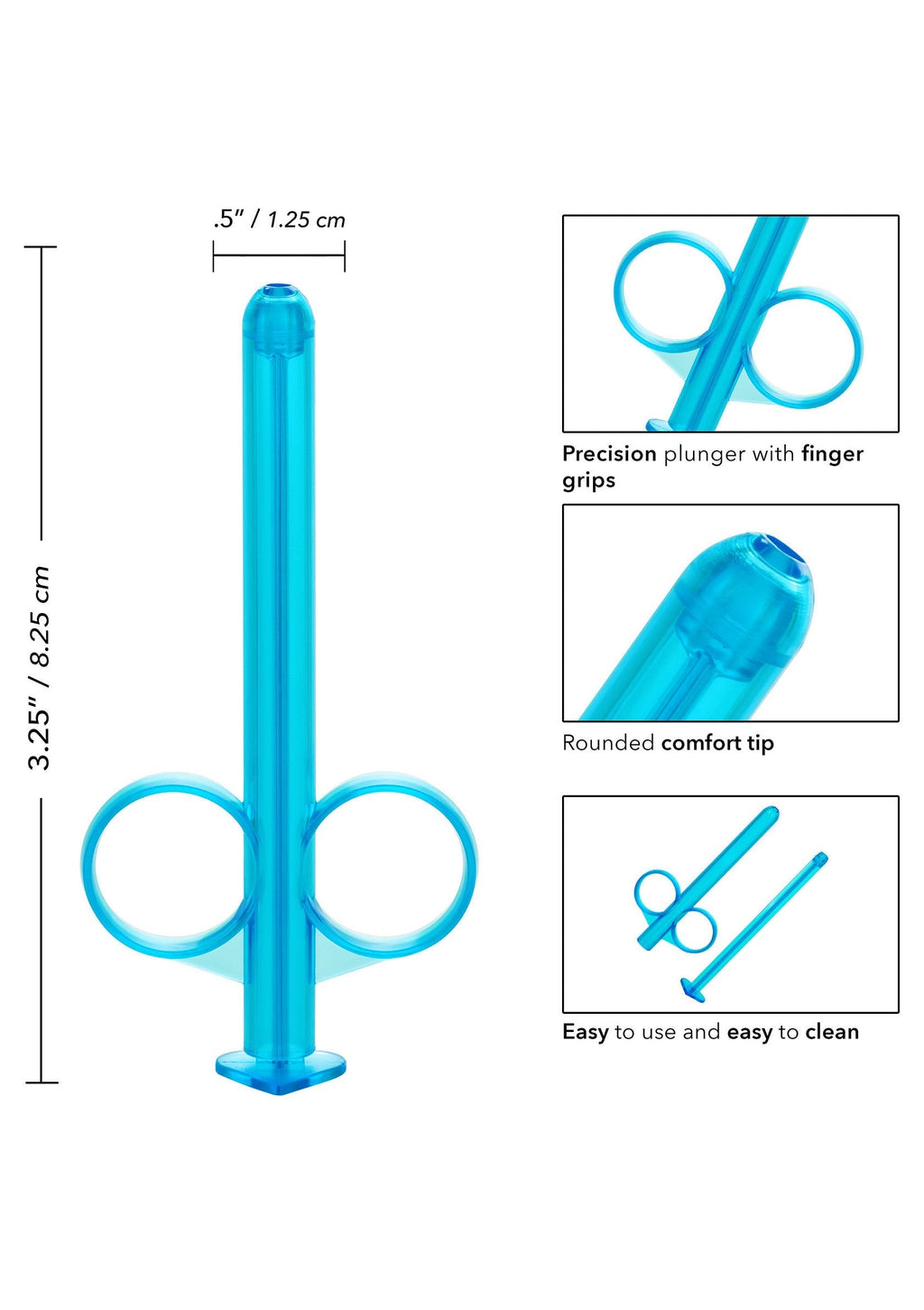 Lubricant tube 2 pcs blue