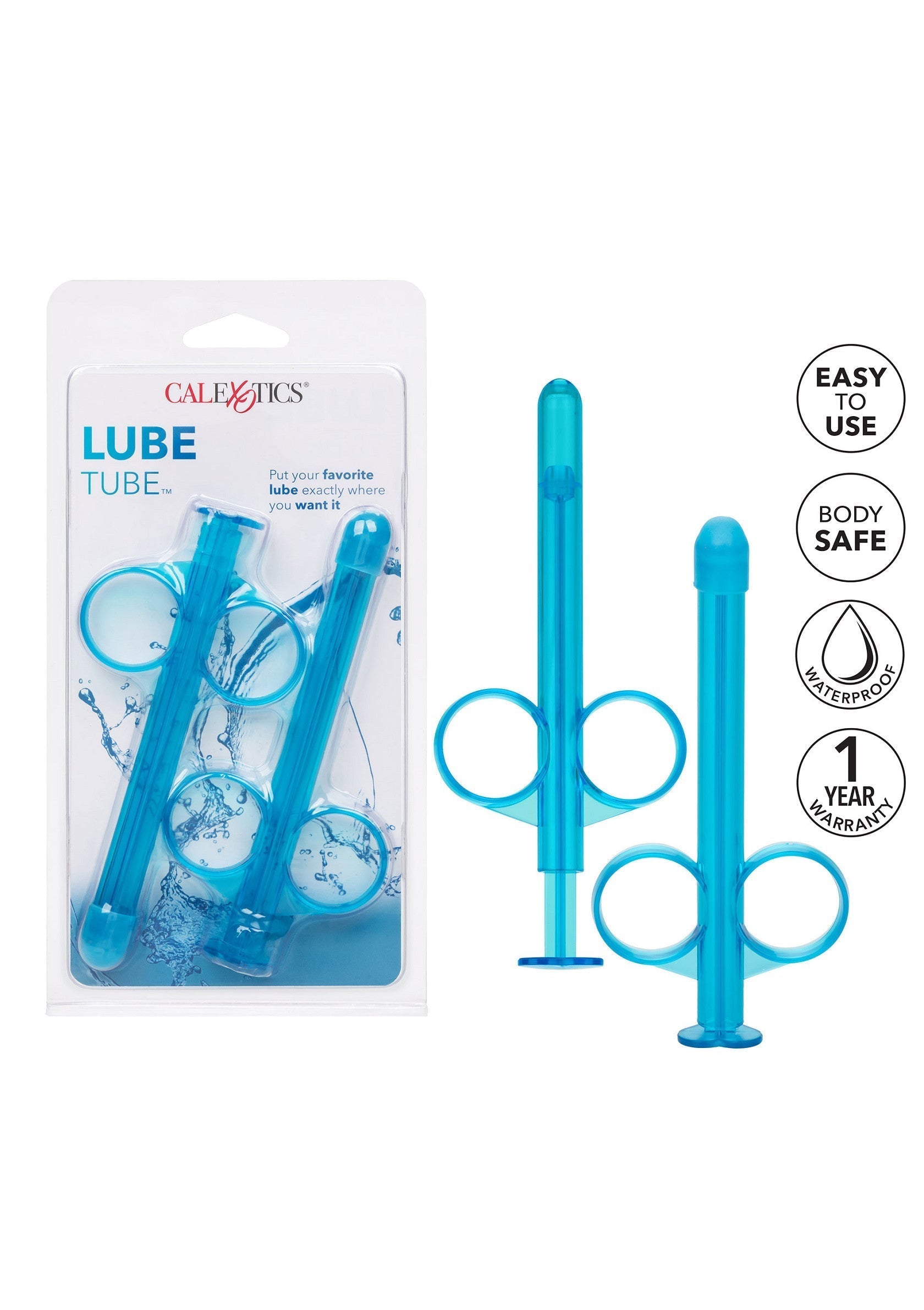 Lubricant tube 2 pcs blue