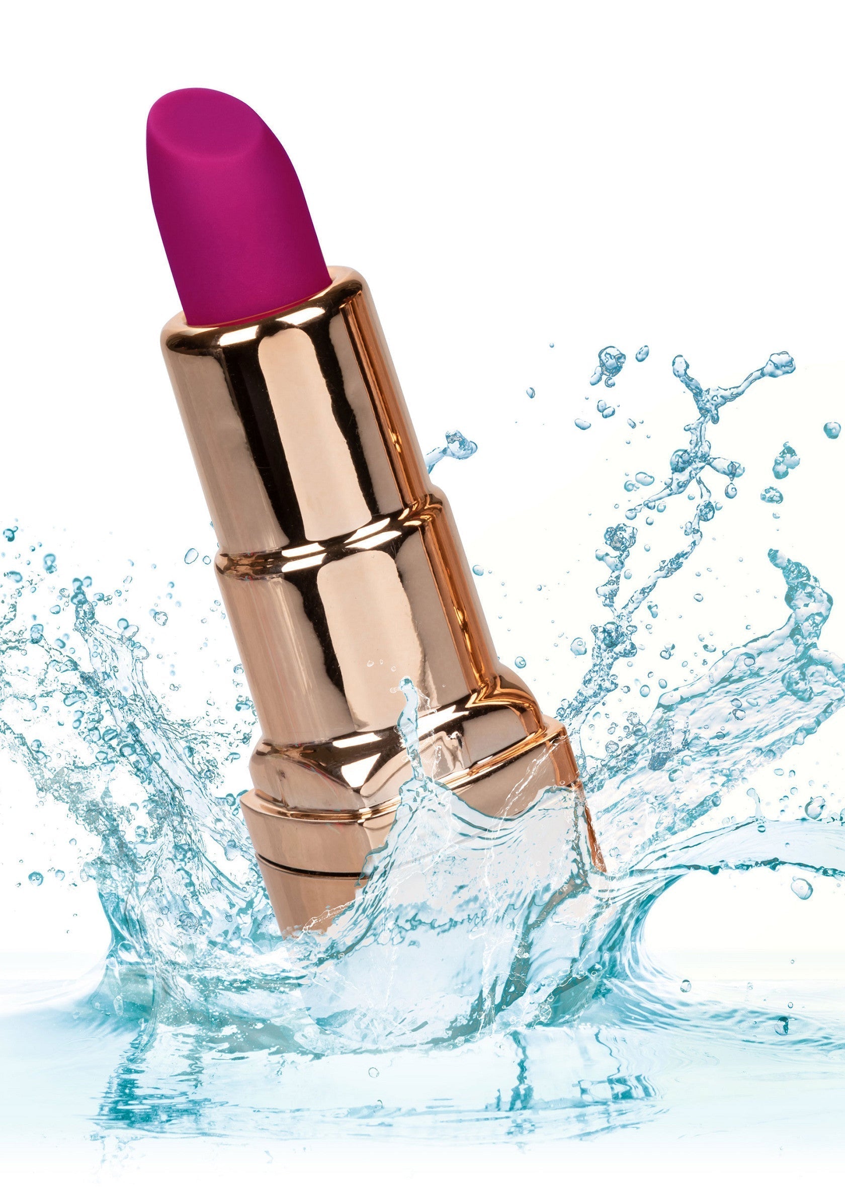 Rechargeable Hide & Play Lipstick in purple