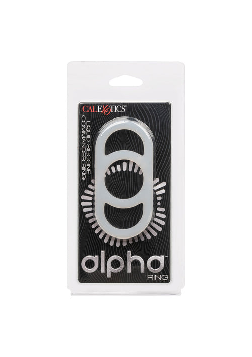 White silicone Commander ring