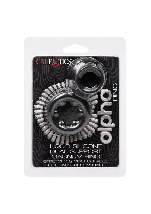 Alpha Dual Magnum ring black