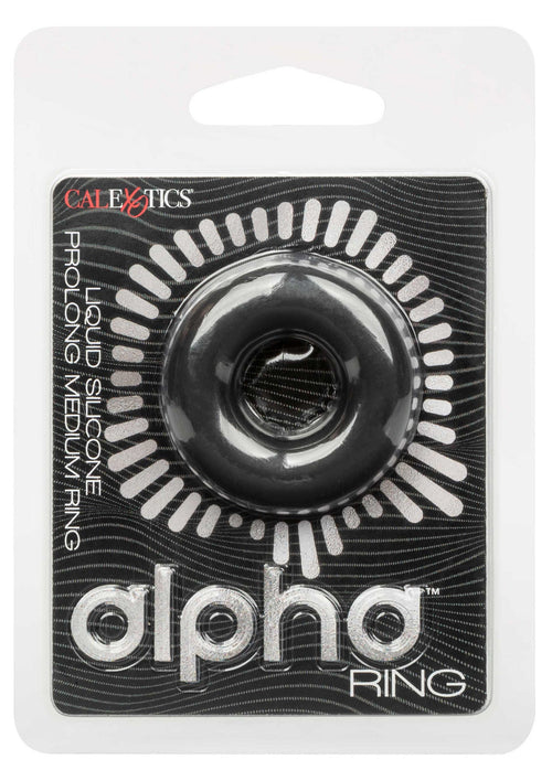 Alpha Prolong Medium ring black