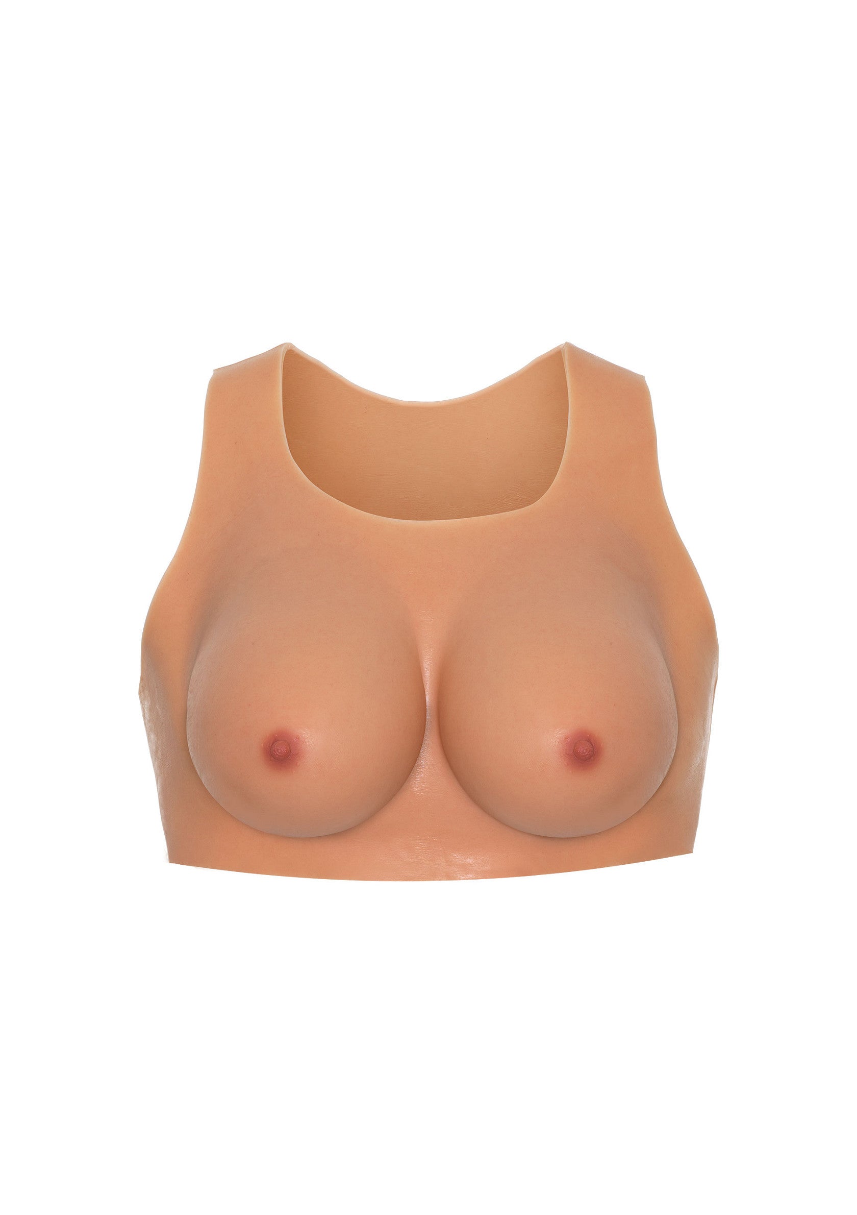 Wearable breasts C cup skin