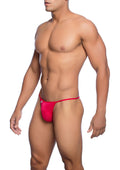 MOB Microfiber V-String Red